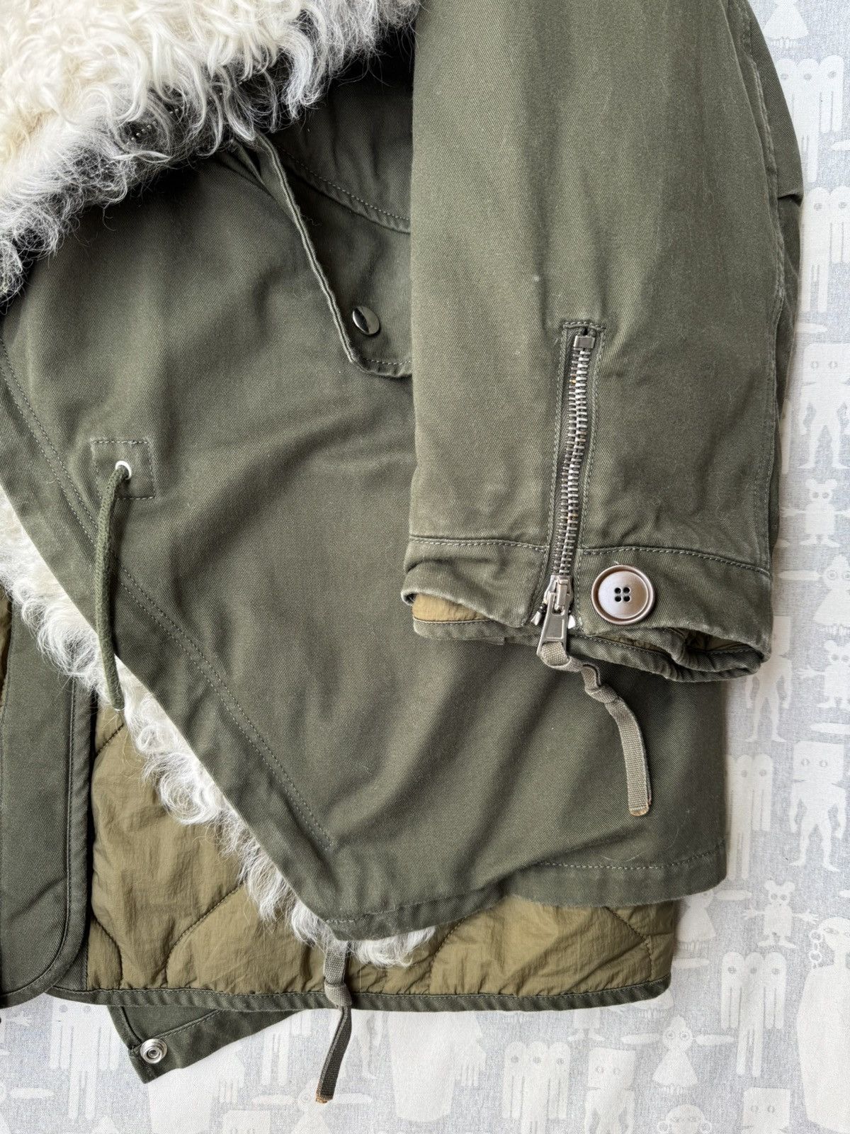 Balenciaga Balenciaga AW16 Aviator Lamb Fur Military Oversized Parka Size US M / EU 48-50 / 2 - 3 Thumbnail