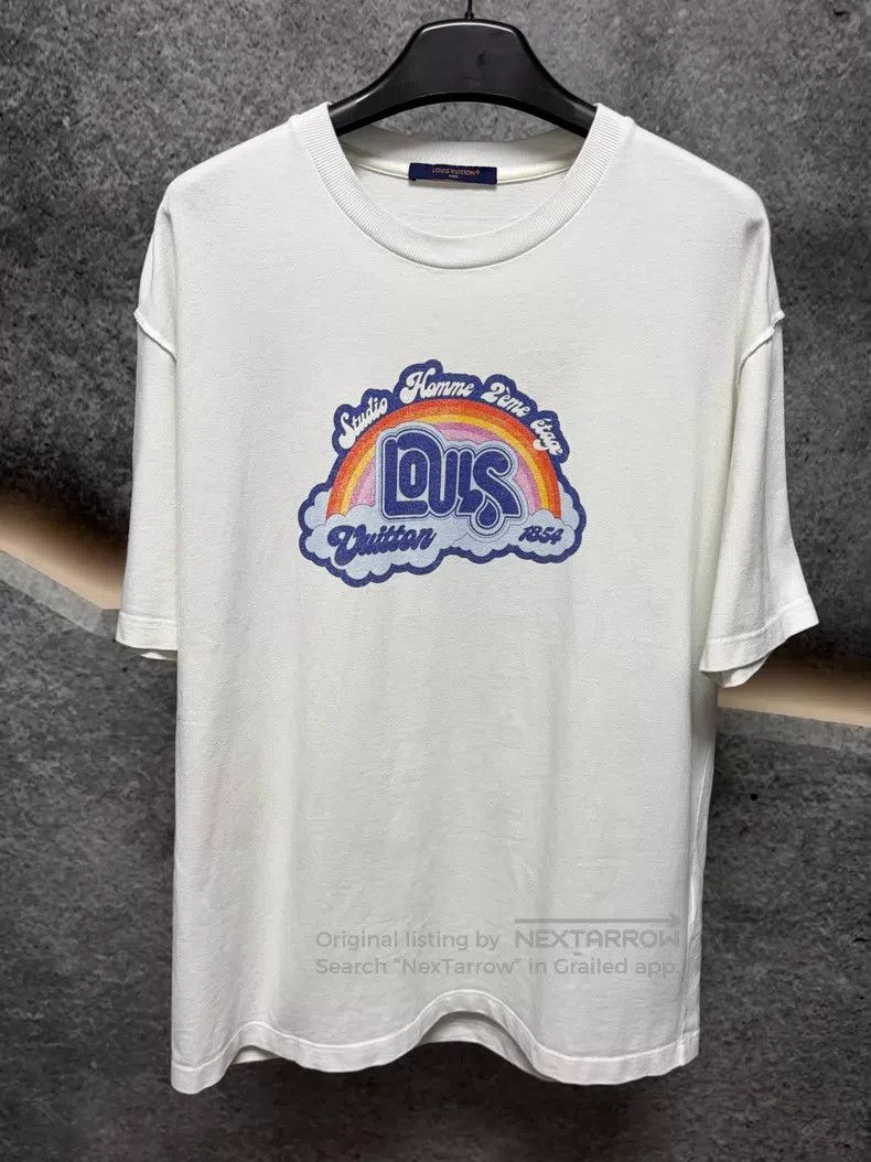 Louis Vuitton Louis Vuitton Rainbow Letter Short Sleeve Size US XXL / EU 58 / 5 - 1 Thumbnail
