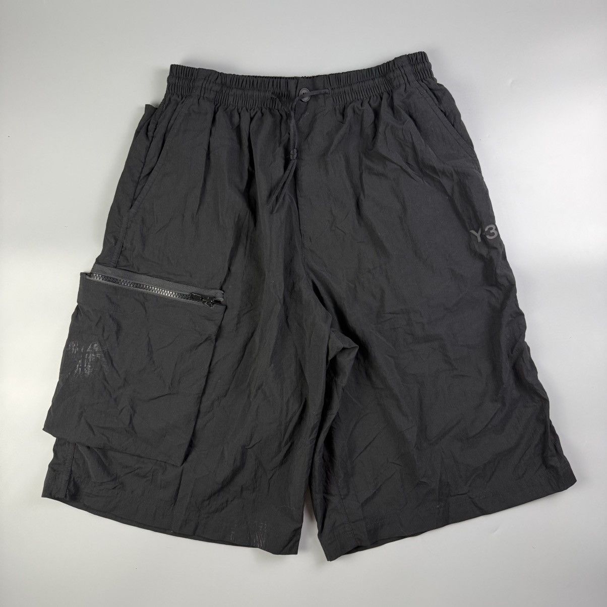 Y-3 Y-3 Yohji yamamoto - S/S22 Nylon Cargo Short Size US 30 / EU 46 - 1 Thumbnail