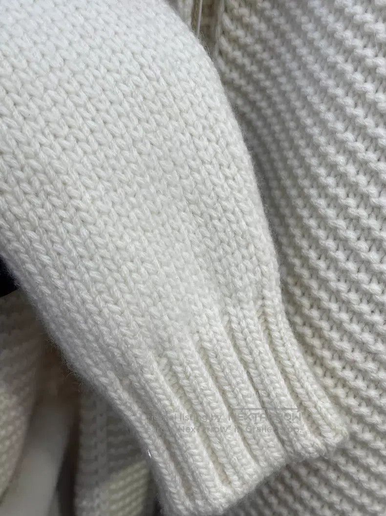 Loro Piana Loro Piana Shearling fur and cashmere knit jacket. Size XS / US 0-2 / IT 36-38 - 6 Thumbnail