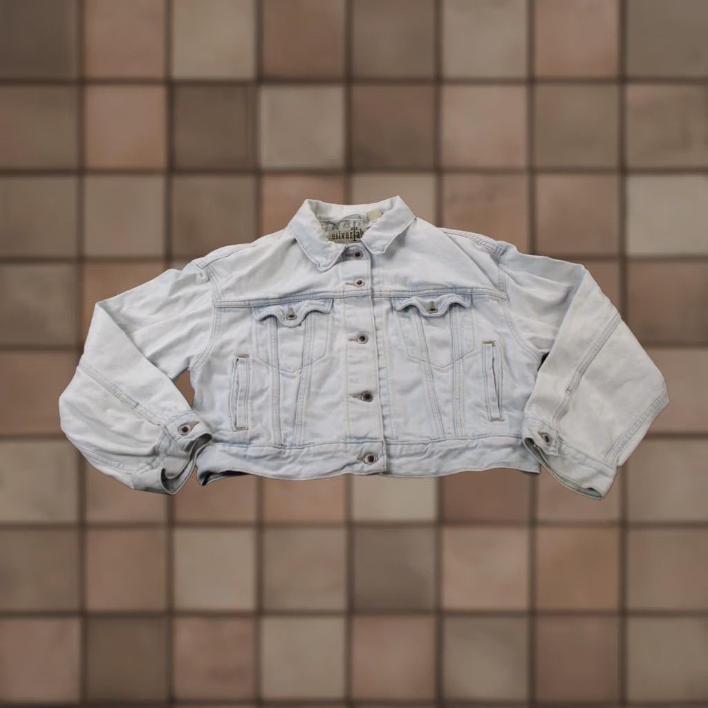 Levi's Levis Trucker Jacket Womens L Blue Denim Cotton Vintage Regular Short Jacket 1990s Womens Levi's Trucker Size 36" / US 14 / IT 50 - 1 Thumbnail