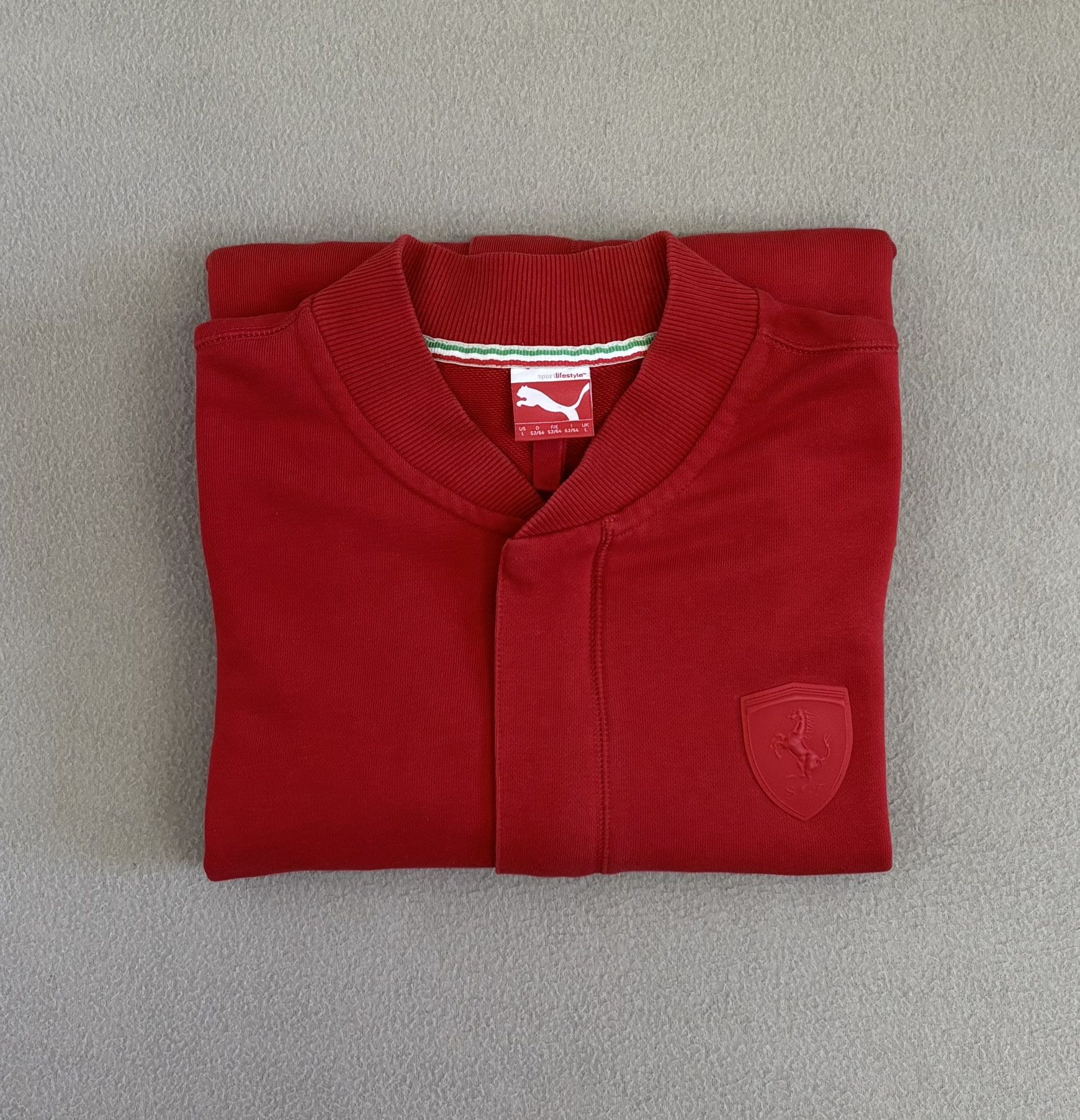 Ferrari × Puma Puma Ferrari Red sweatshirt Large Size US L / EU 52-54 / 3 - 19 Thumbnail