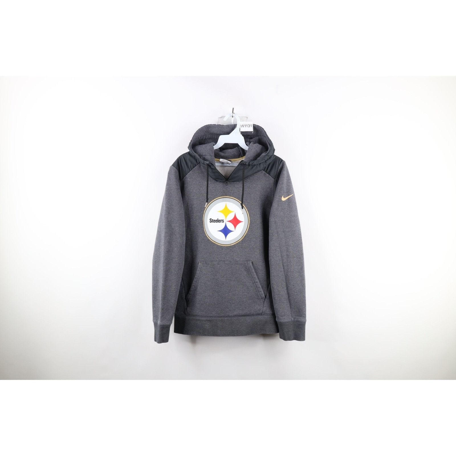 Nike Nike Spell Out Pittsburgh Steelers Football Hoodie Size US S / EU 44-46 / 1 - 1 Thumbnail