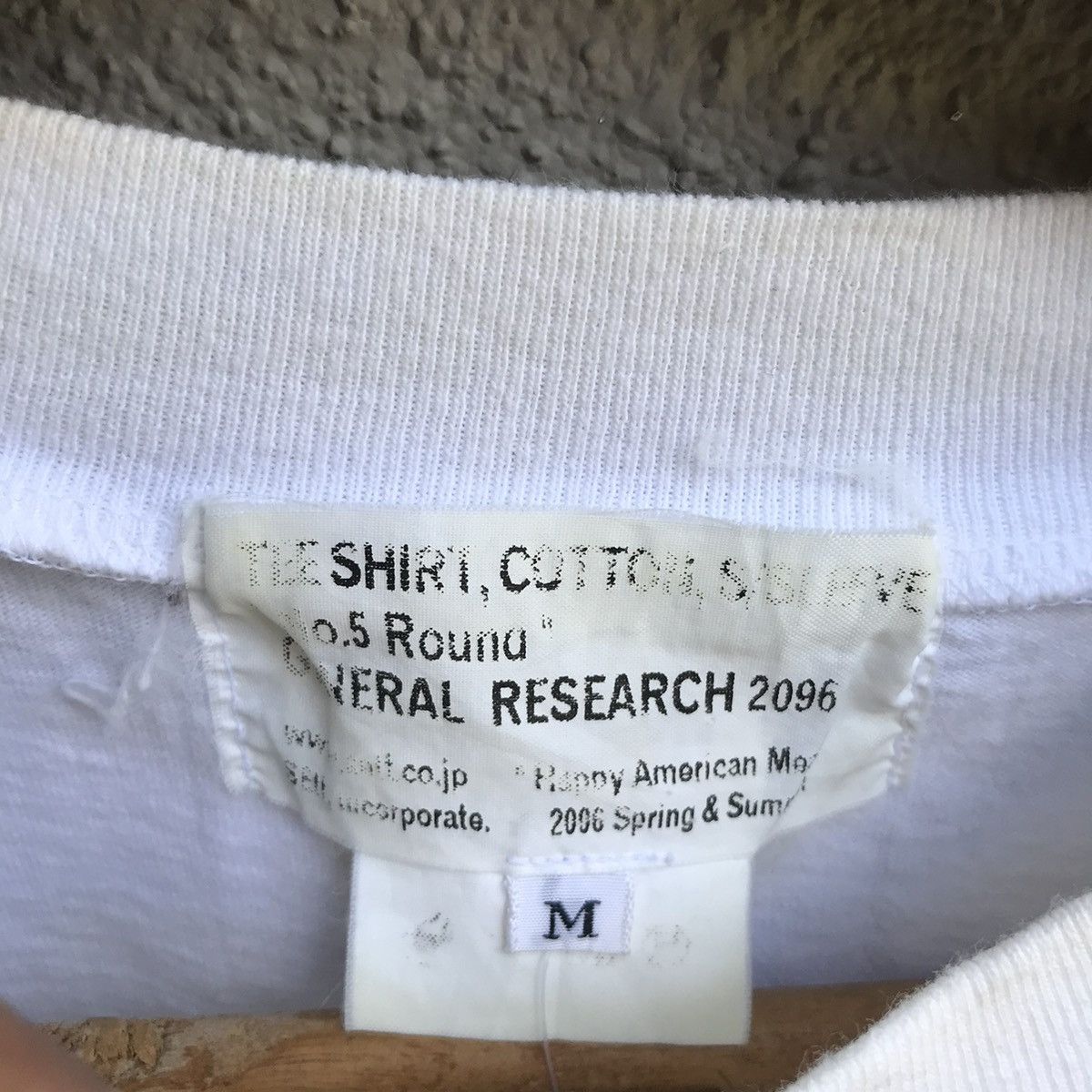 General Research GENERAL RESEARCH 2006 ss tee Size US M / EU 48-50 / 2 - 6 Thumbnail