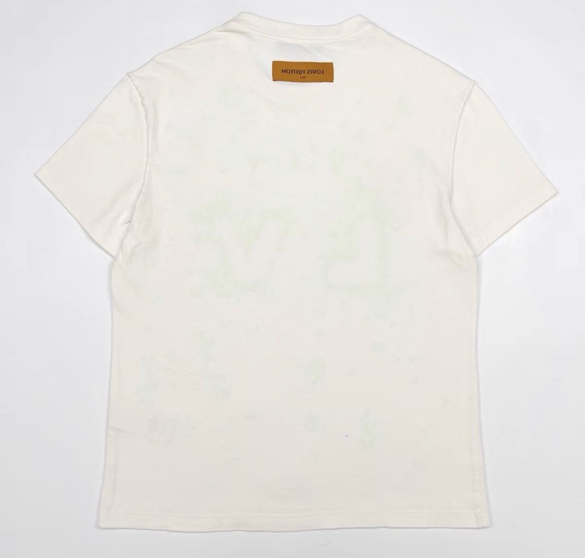 Louis Vuitton Louis Vuitton Embroidered Crew Neck Short Sleeve K12 Size US M / EU 48-50 / 2 - 2 Thumbnail