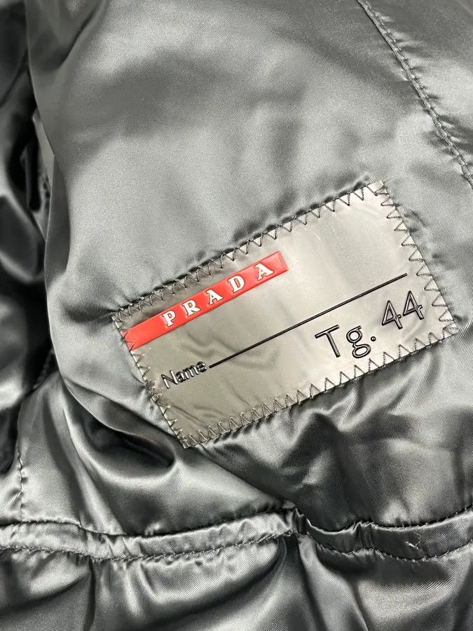 Prada 2000s Prada Dark Olive Puffer Jacket Size XS / US 0-2 / IT 36-38 - 8 Thumbnail
