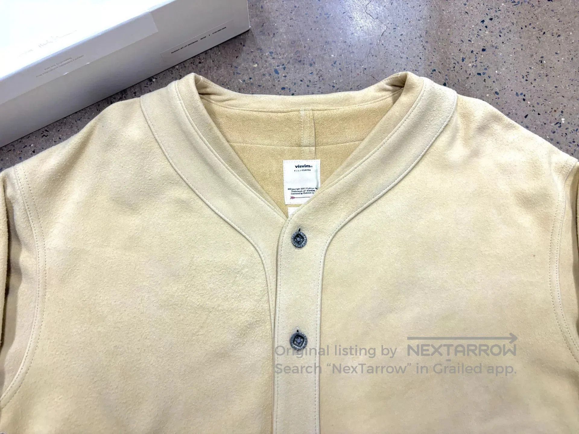 Visvim Visvim Dugout Jacket in Deerskin Leather. Size US M / EU 48-50 / 2 - 6 Thumbnail
