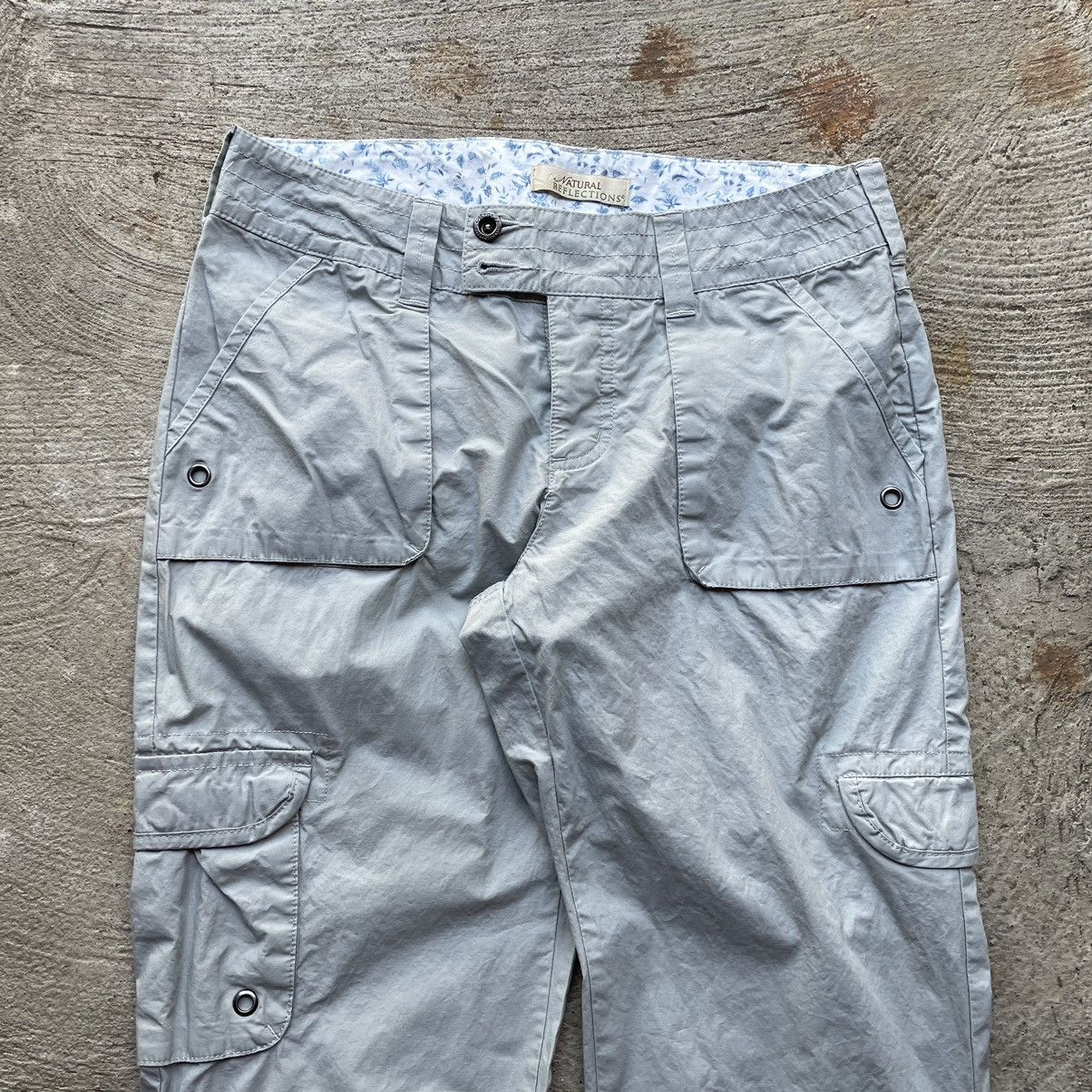 Japanese Brand Vintage Flared Cargo Pants Workwear Bootcut Wide Leg Size US 30 / EU 46 - 2 Thumbnail