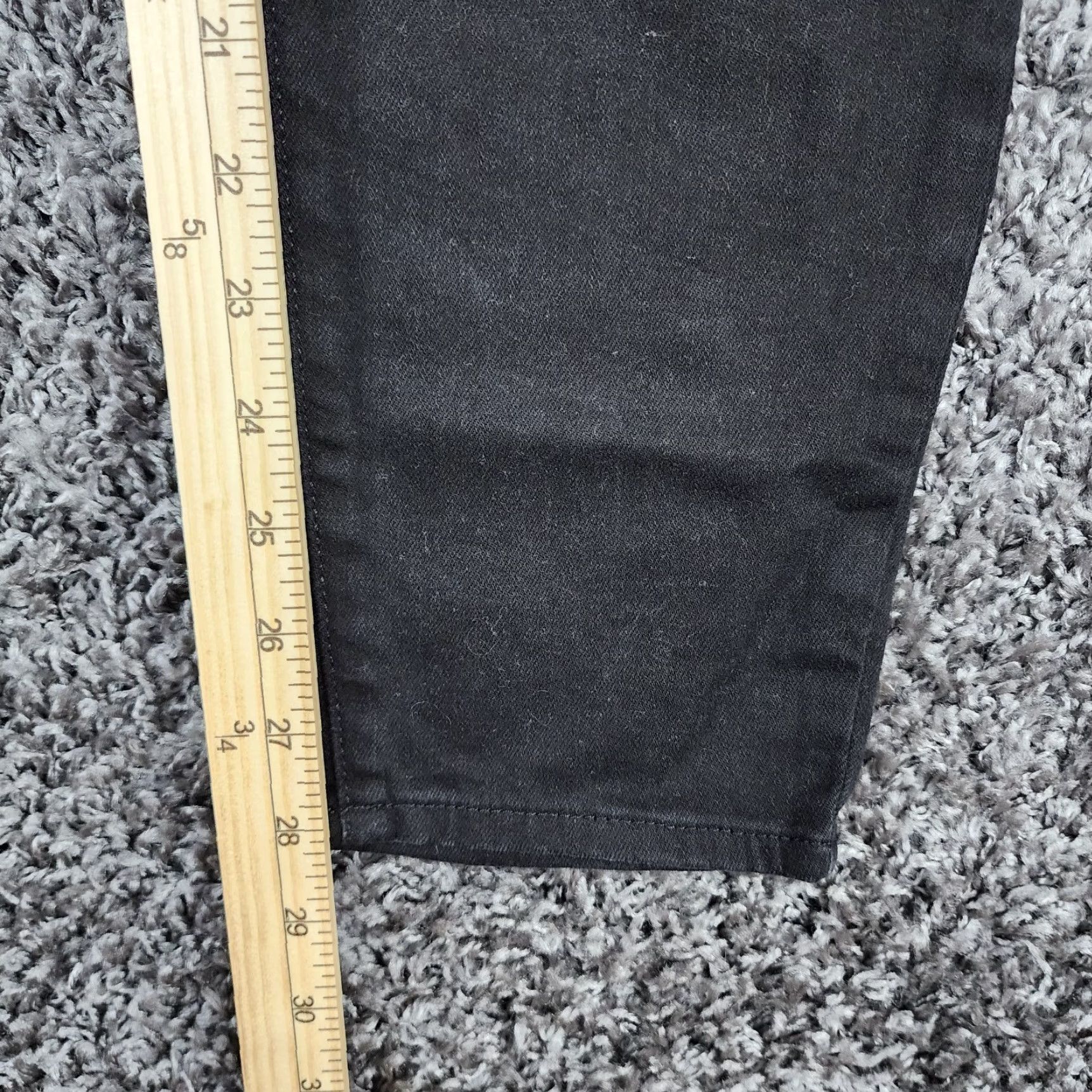 NYDJ NYDJ Womens Skinny Jeans High Rise Black Size 14 Size 36" / US 14 / IT 50 - 7 Thumbnail
