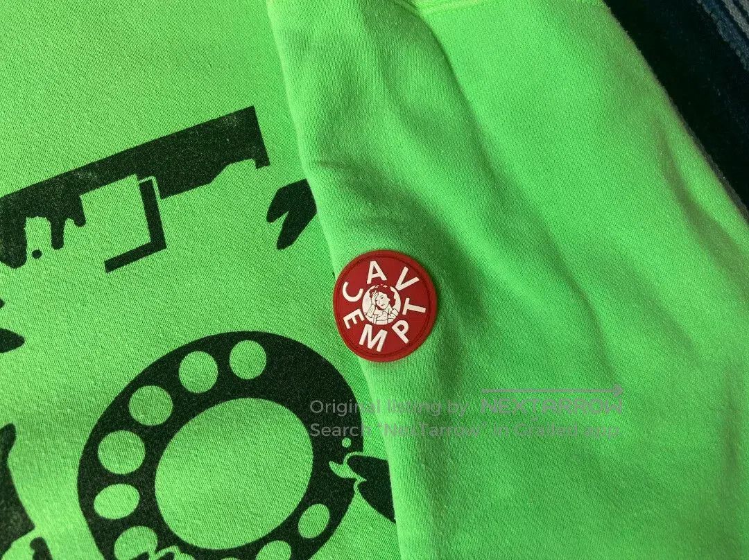 Cav Empt CAVEMPT C.E 20SS OVERDYE ROTARY DIAL CREW NECK. Size US L / EU 52-54 / 3 - 4 Thumbnail