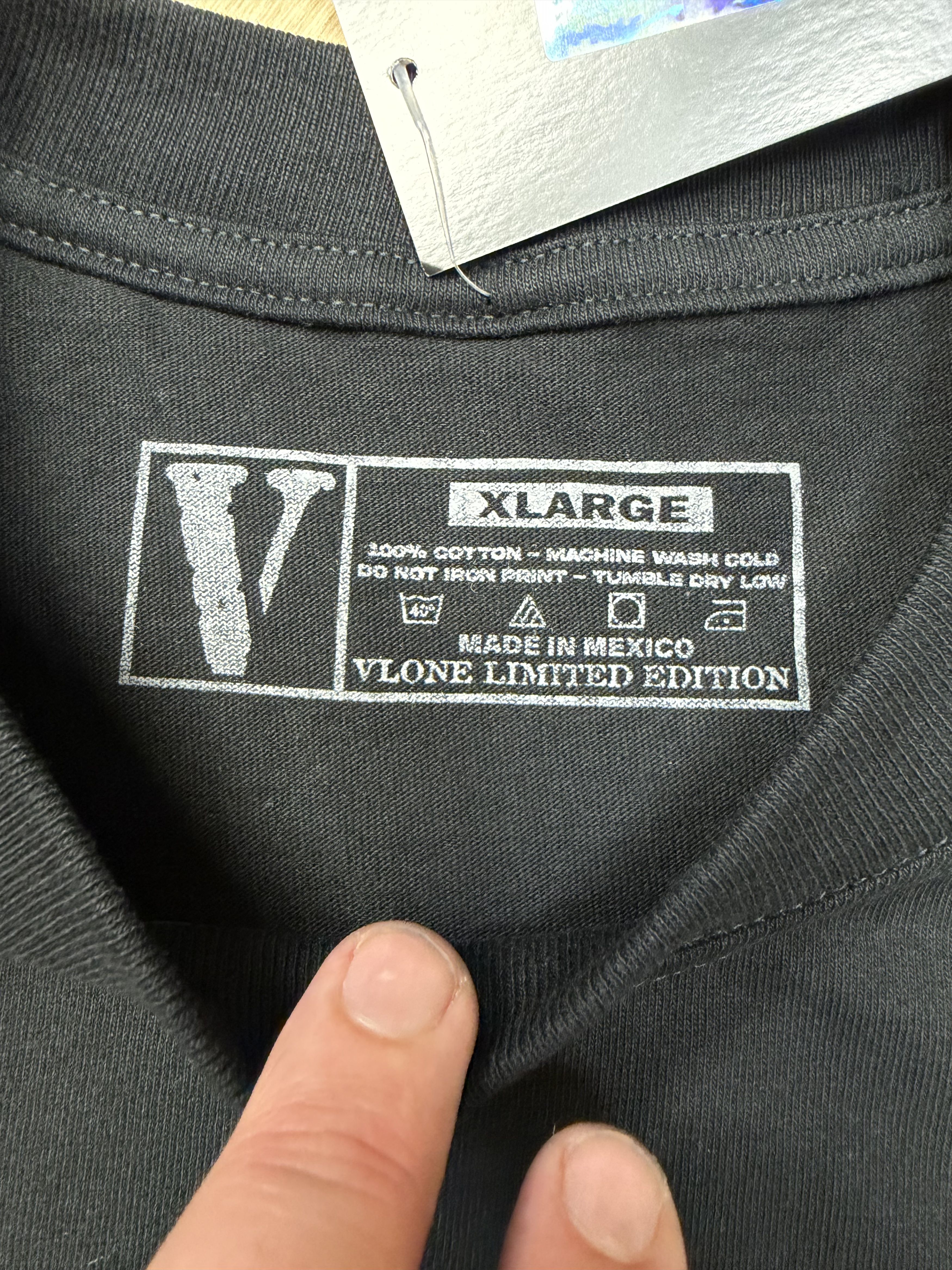 Vlone VLONE Staple T-Shirt Black/Green Size US XL / EU 56 / 4 - 3 Thumbnail