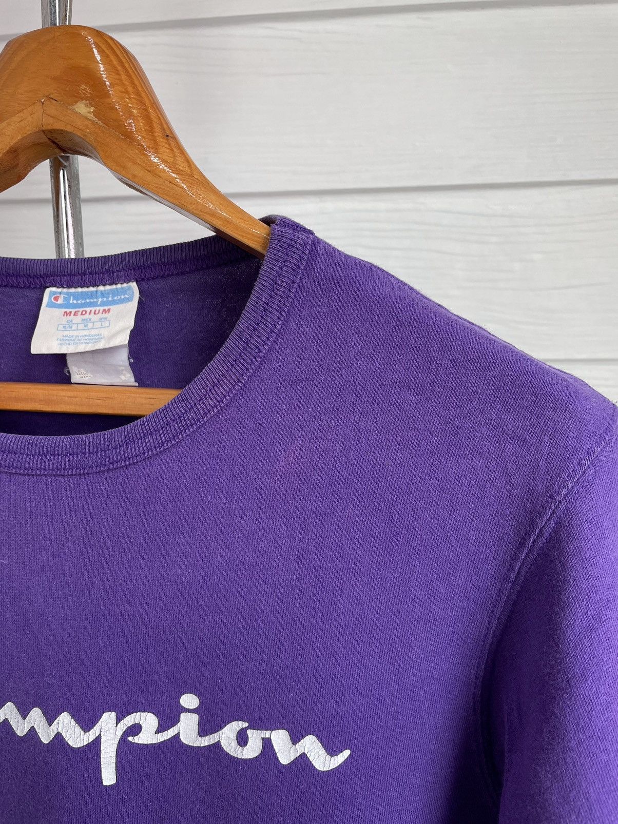 Champion × Vintage CHAMPION FRONT LOGO T-SHIRT Size US M / EU 48-50 / 2 - 4 Thumbnail