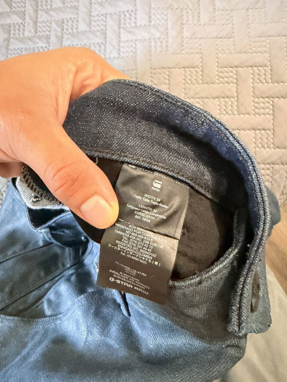 G-Star G-Star Raw Airblaze Jeans Size US 34 / EU 50 - 5 Thumbnail