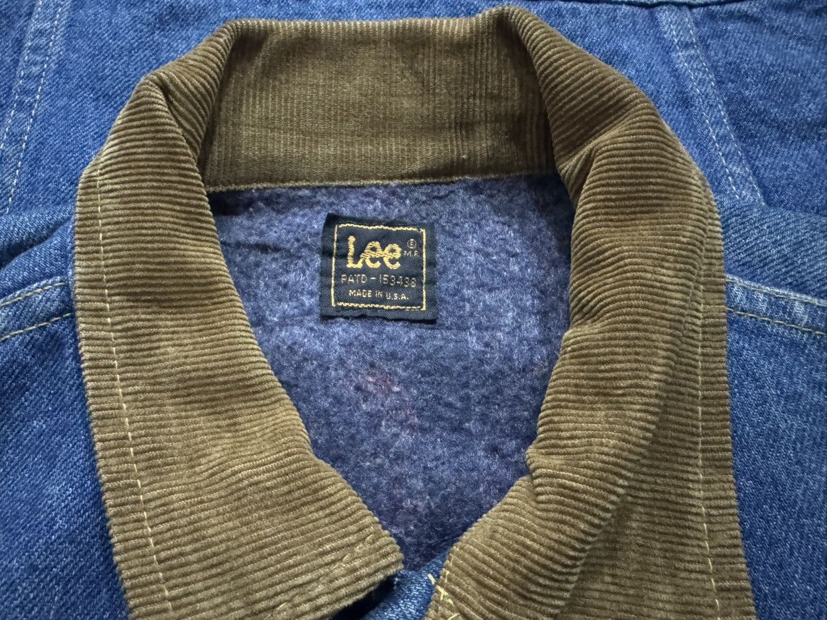 Lee × Vintage Vintage 80’s Lee Riders Denim Jacket With Coduroy Collar Size US M / EU 48-50 / 2 - 4 Thumbnail