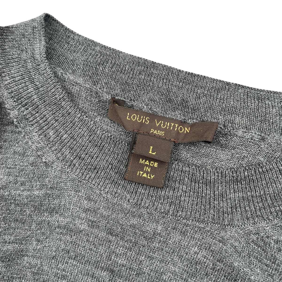 Louis Vuitton Louis Vuitton Vintage Trompe L'Oeil Pullover Cardigan Wool Size L / US 10 / IT 46 - 5 Thumbnail