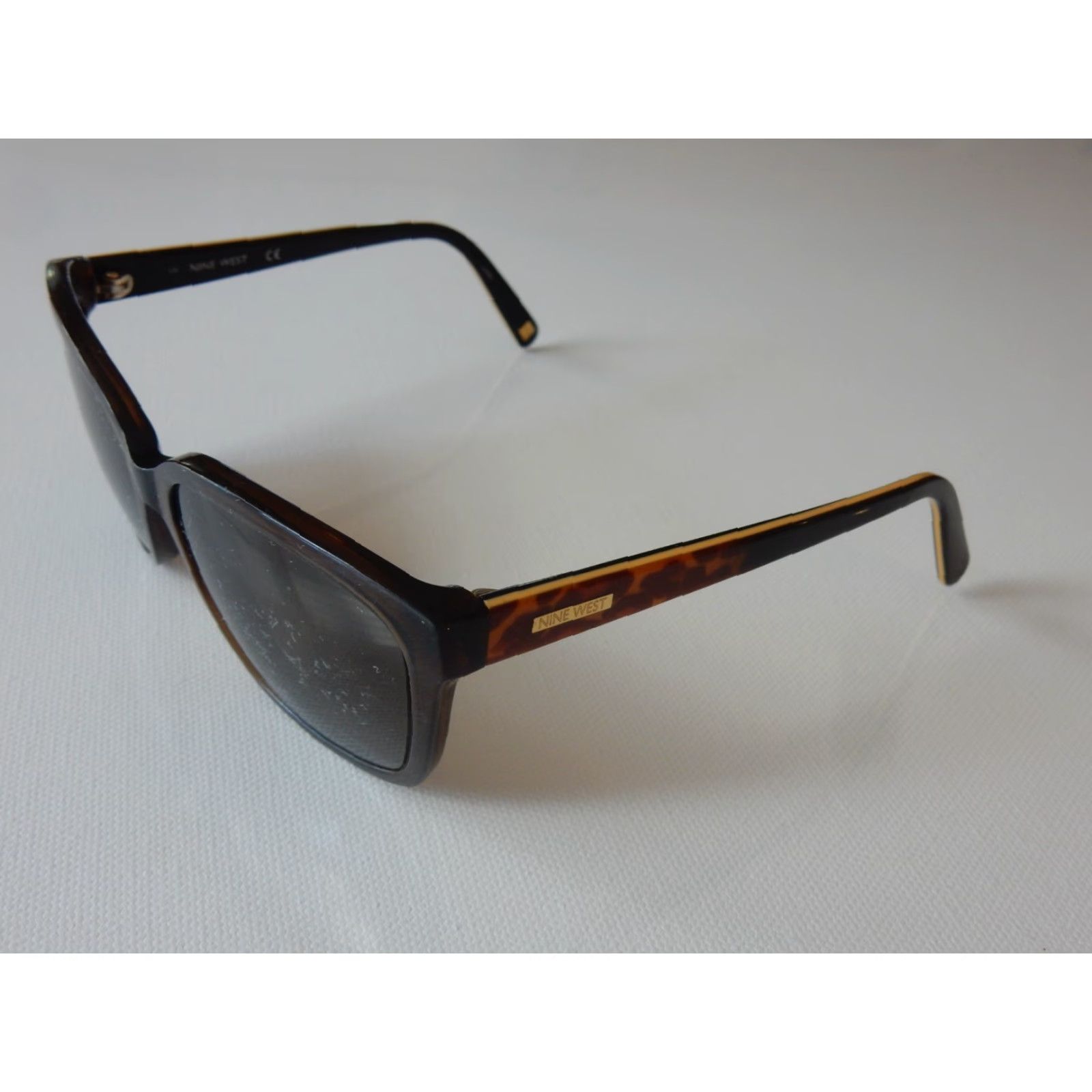 Nine West Nine West Sunglasses Frames Black Woman Women 56[]16 135 NW581S 210 Animal Print Vintage? Size ONE SIZE - 2 Thumbnail