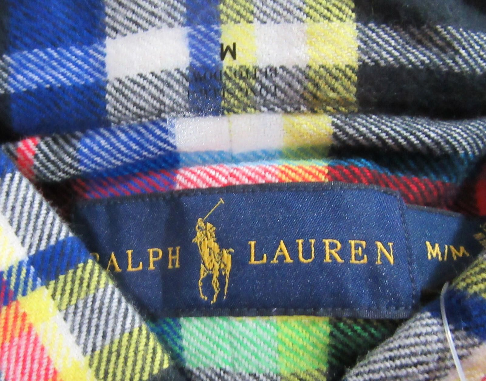 Polo Ralph Lauren Polo Ralph Lauren Mens Flannel Button Down Shirt Plaid Size US M / EU 48-50 / 2 - 5 Thumbnail