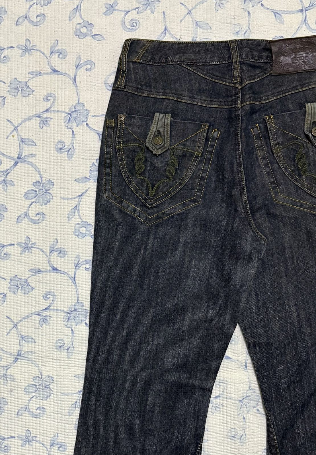 Japanese Brand × Vintage Japanese Comme Ci Comme Ca Streetwear Jeans Flared Denim Size US 28 / EU 44 - 11 Thumbnail
