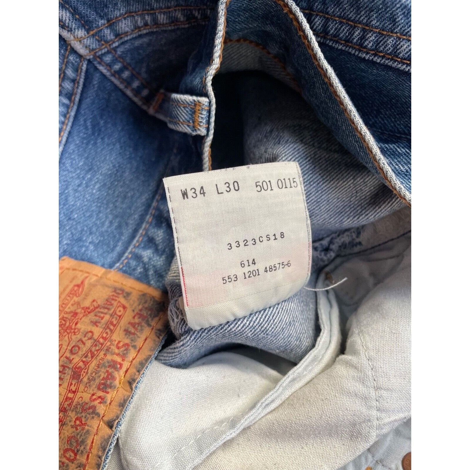Jean × Levi's × Vintage Levi's 501 USA Made Vintage 90s