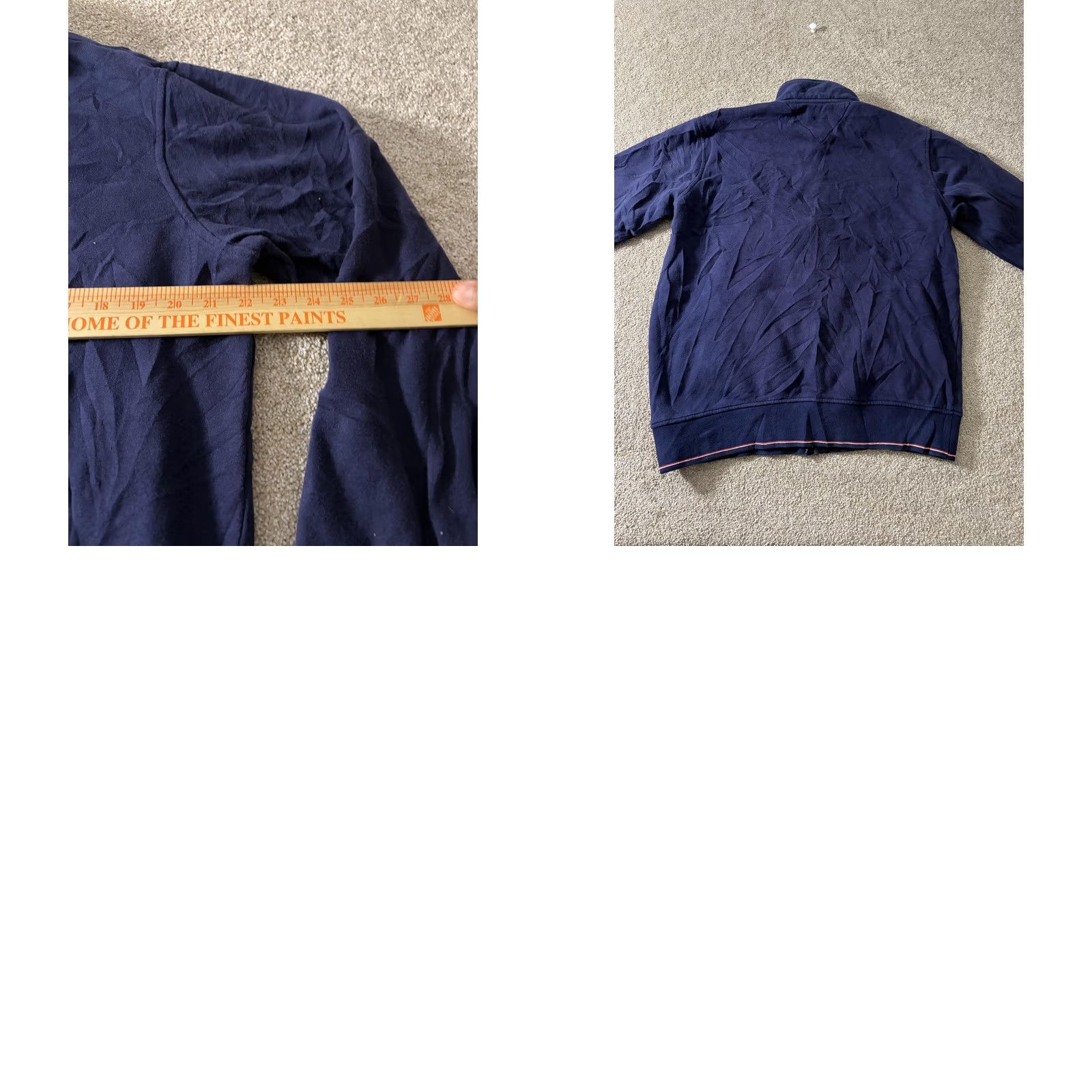 Fila Fila Track Jacket Mens M Blue Full Zip Stand Collar Knit Pockets Athletic Size US M / EU 48-50 / 2 - 8 Thumbnail