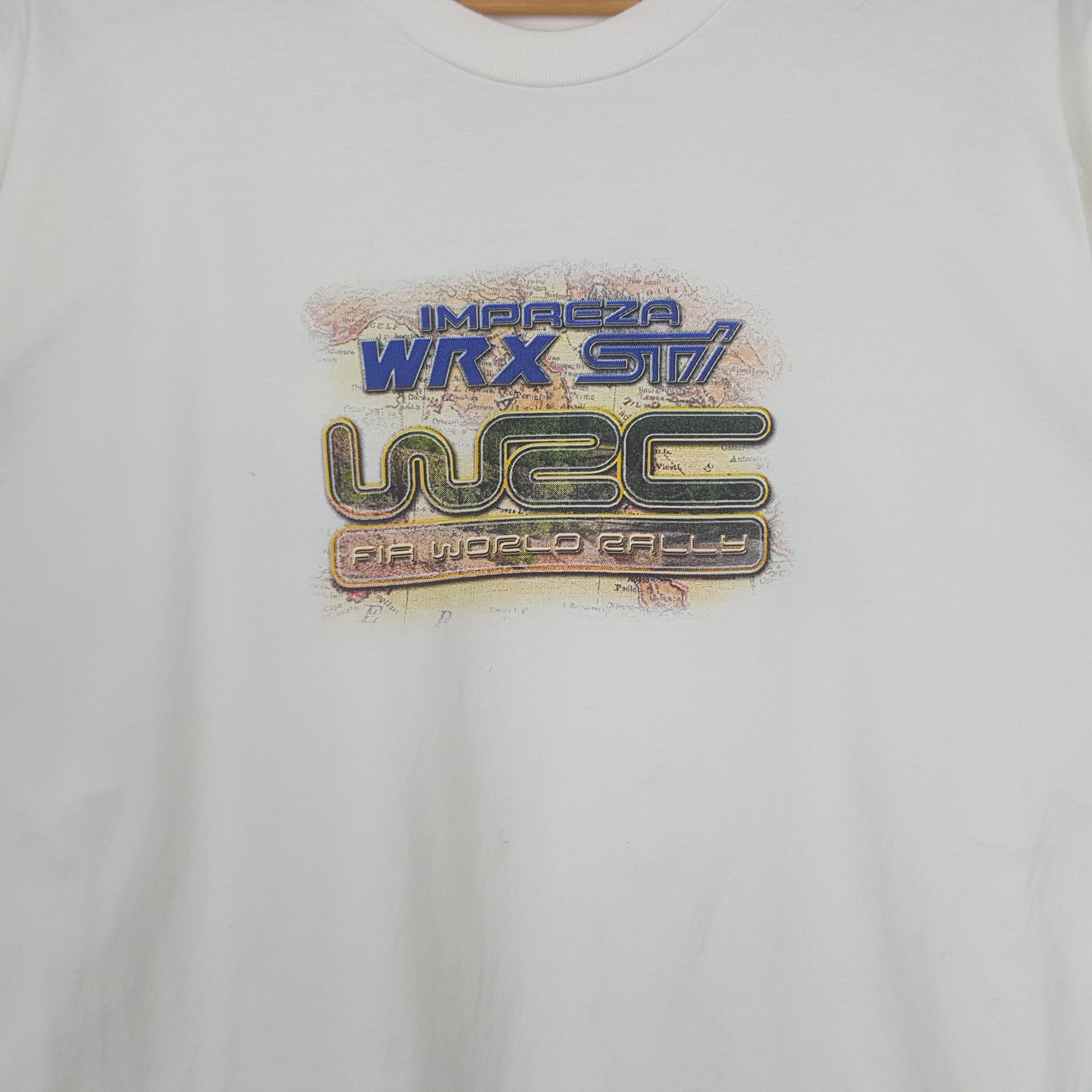 Vintage Vintage Subaru Impreza WRX STI Rally Team Tshirt RR11 Size US XL / EU 56 / 4 - 4 Thumbnail