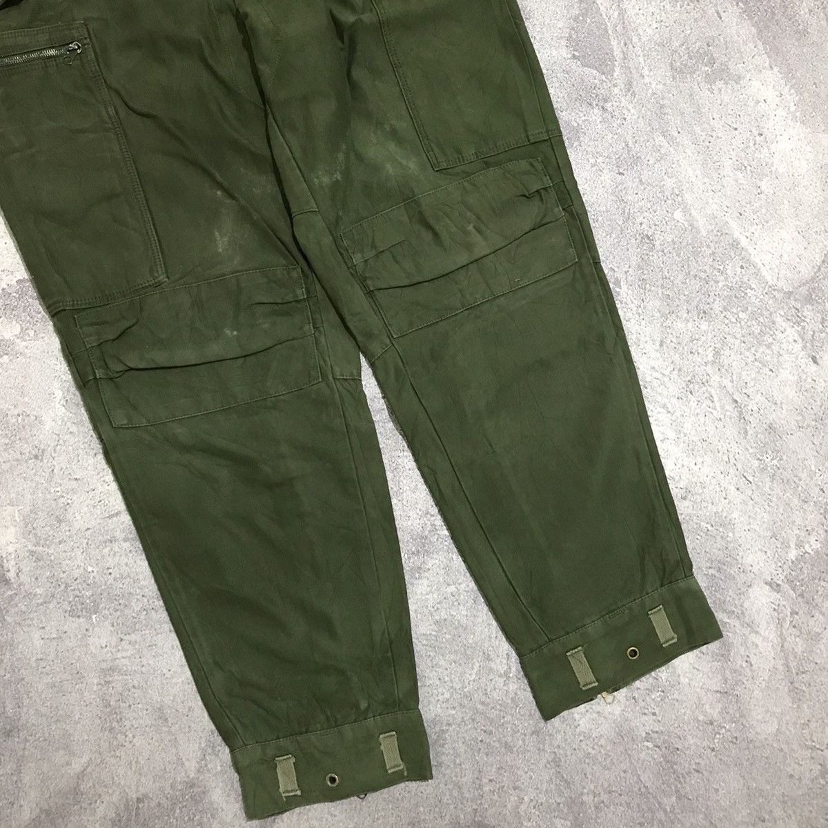 Japanese Brand × Vintage Sweedish army cargo pants 70s military Size US 36 / EU 52 - 3 Thumbnail