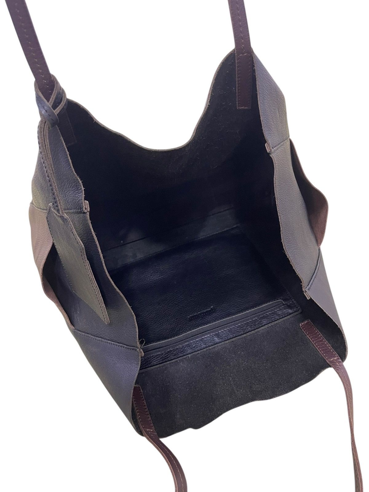 Japanese Brand Full Leather Guardant Tote Shoulder Bag 2🟩2 Size ONE SIZE - 20 Thumbnail