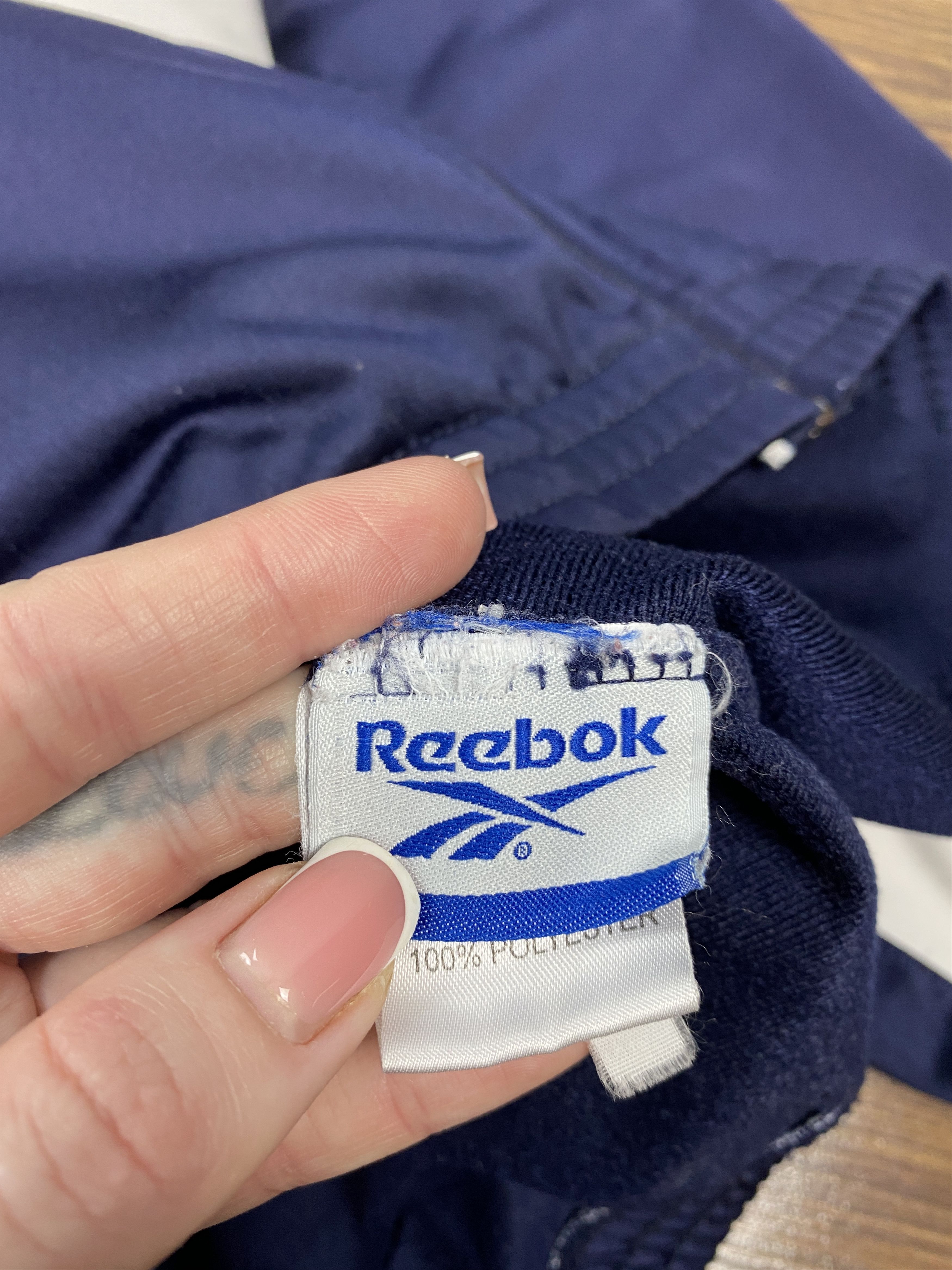 Reebok Reebok Vintage Mens Track Top Jacket Size US S / EU 44-46 / 1 - 10 Thumbnail