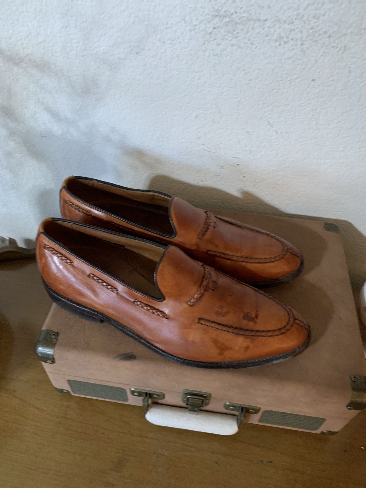 Allen Edmonds Pembroke dress slip ons Size US 9.5 / EU 42-43 - 5 Thumbnail