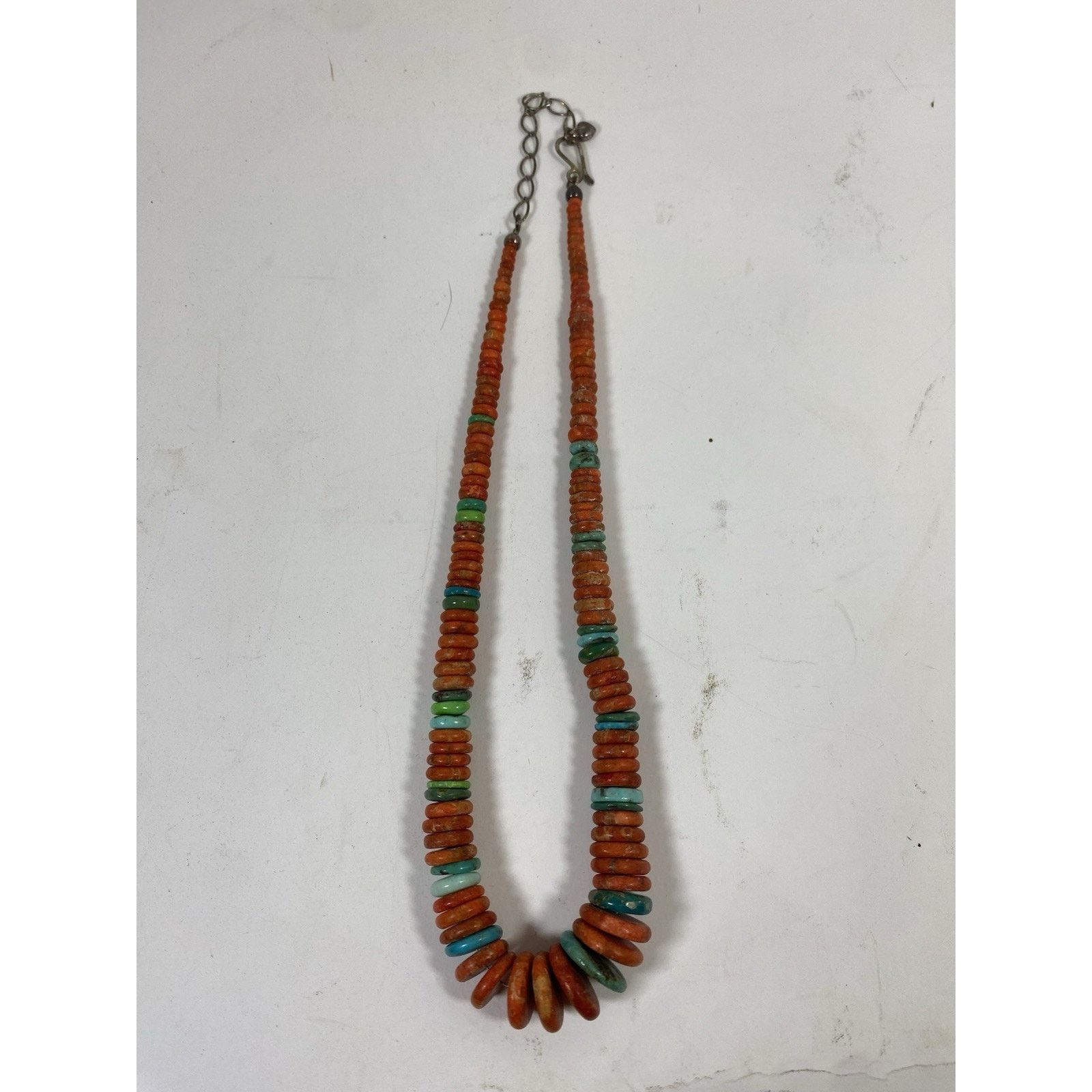 Other Turquoise Coral Necklace and Bracelet Set Sterling Southwest Size ONE SIZE - 6 Thumbnail