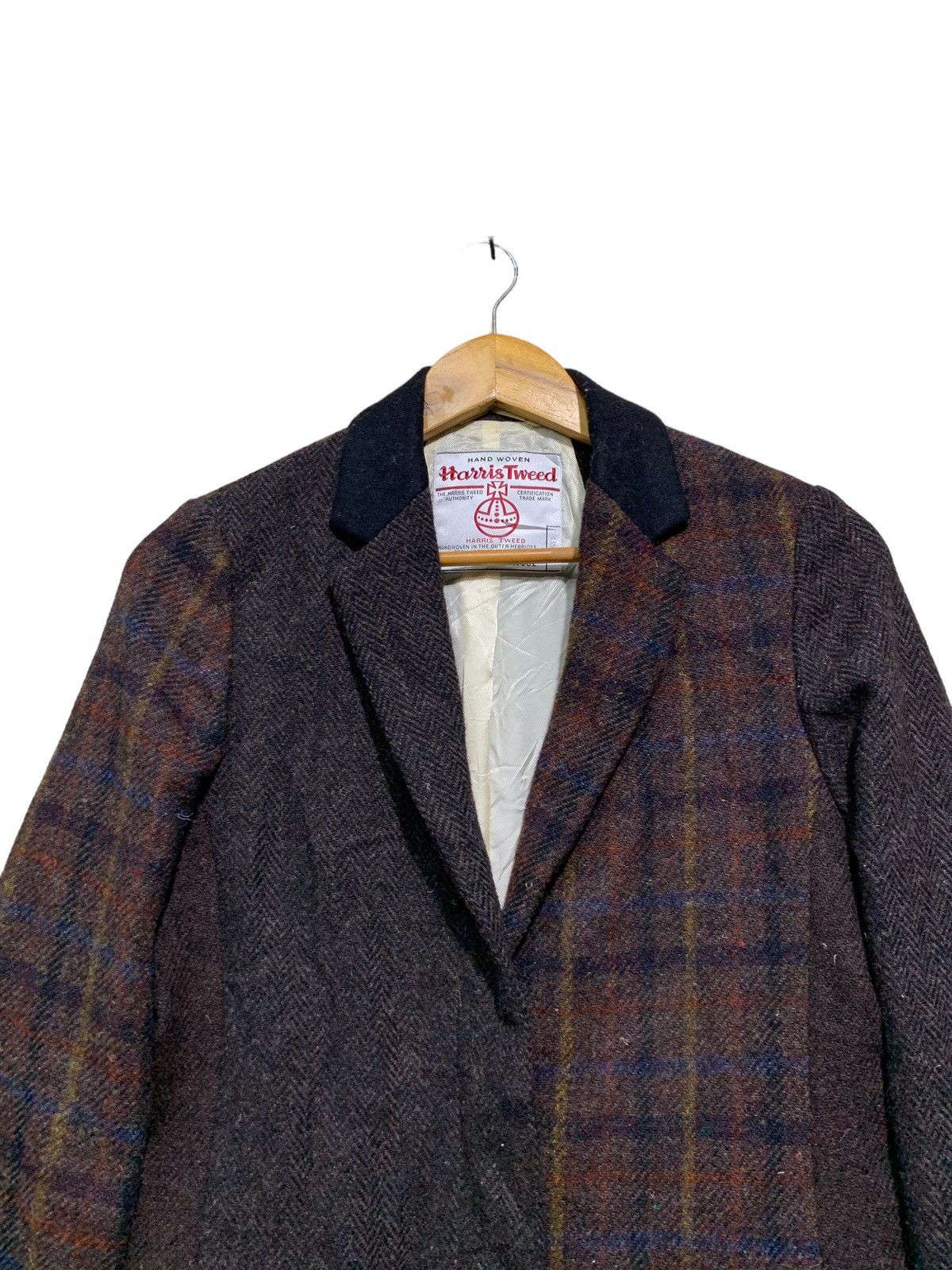 Beauty Beast × Harris Tweed 🔥HARRIS TWEED X BEAUTY YOUTH SPLIT WOOL OVERCOATS Size M / US 6-8 / IT 42-44 - 4 Thumbnail