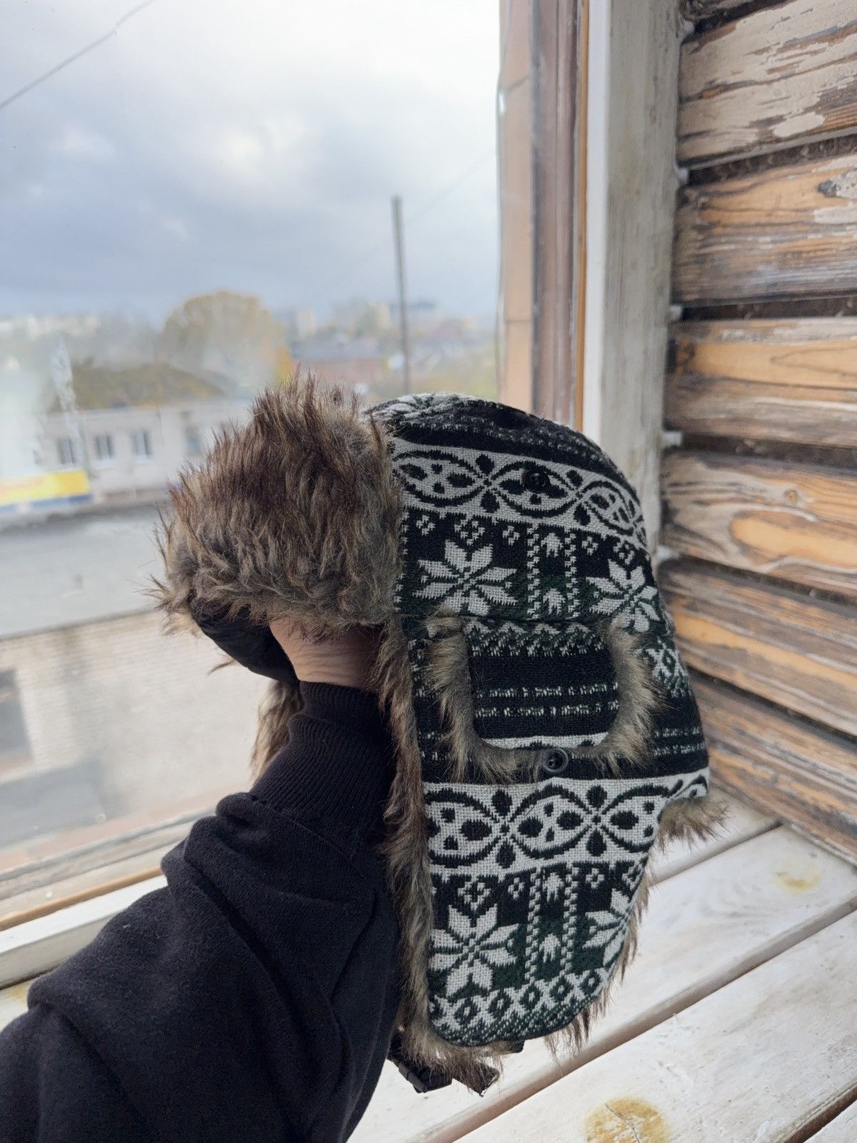 Japanese Brand Faux Fur Mohair Fuzzy Ushanka Trapper Hat Y2K Opium Rare OS Size ONE SIZE - 10 Thumbnail