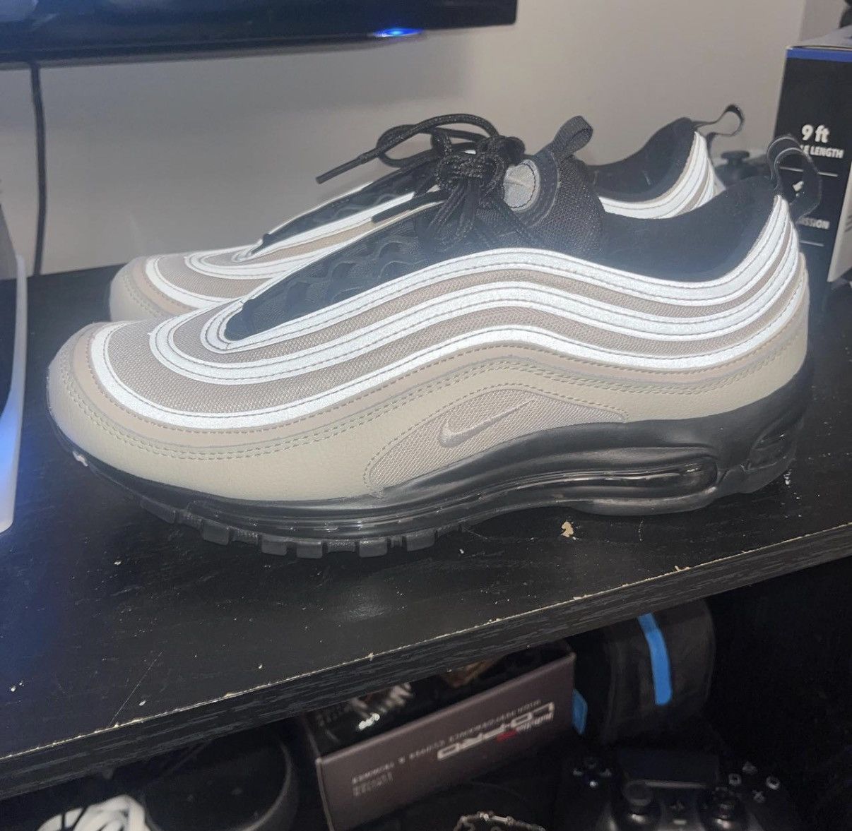Nike Nike Air Max 97 “Light Bone” Size US 10 / EU 43 - 1 Thumbnail