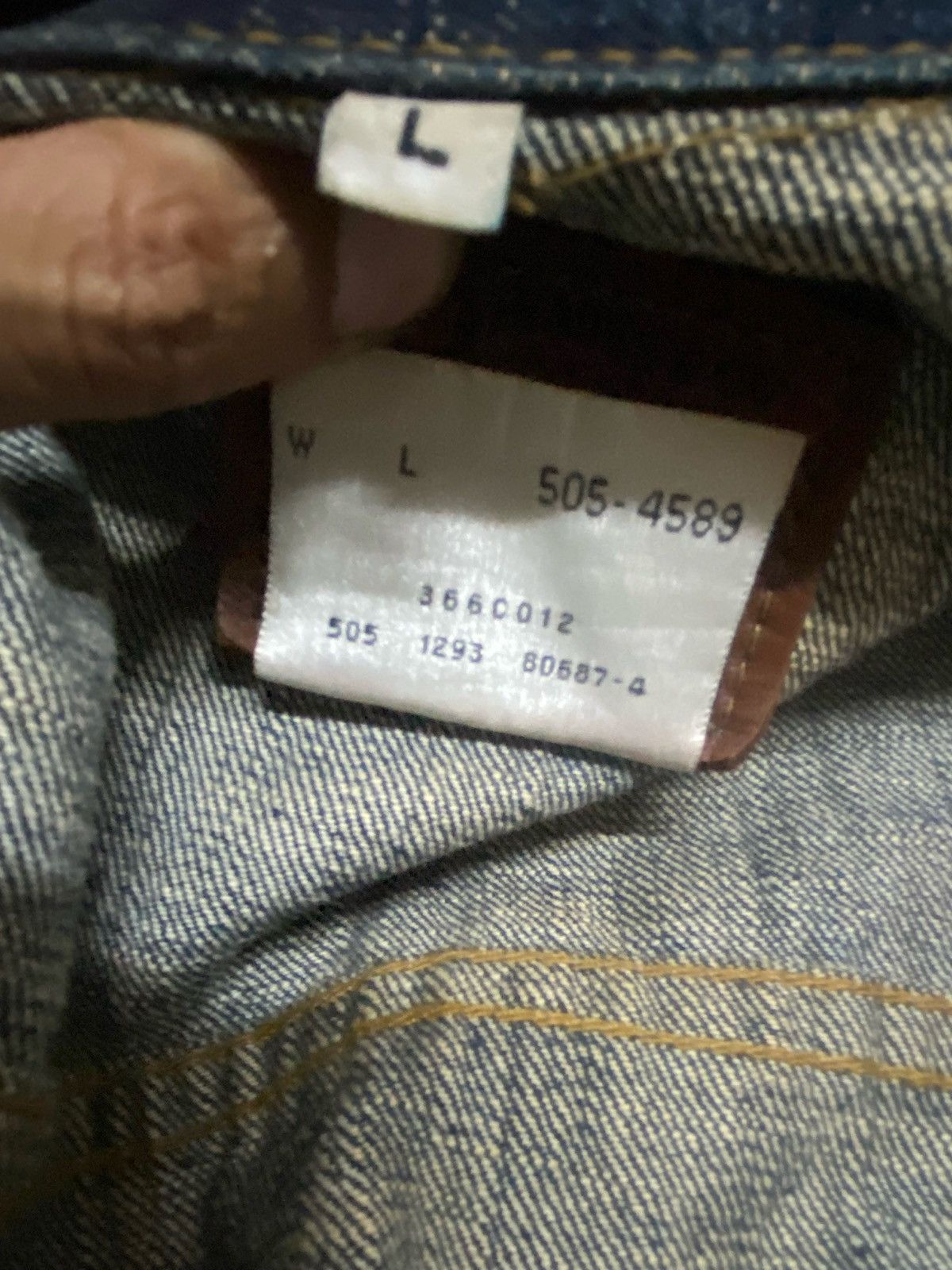 Levi's Levi’s Denim Jacket Type 1 Size US L / EU 52-54 / 3 - 3 Thumbnail