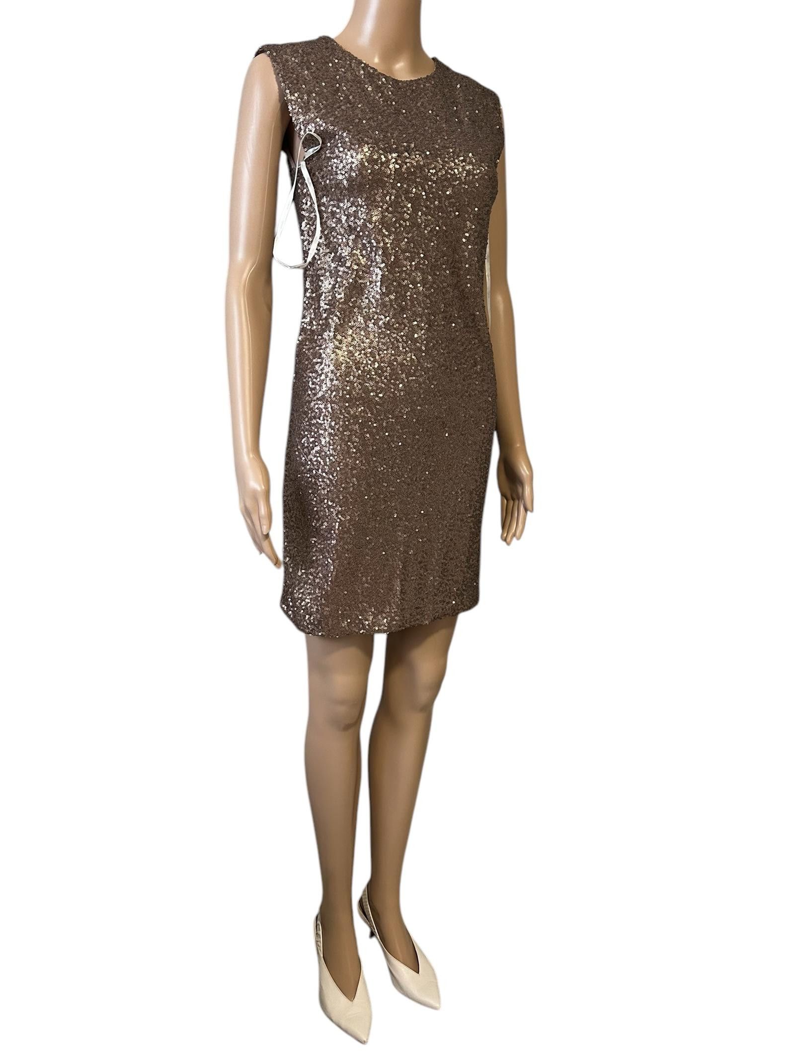 Designer Stunning Sequin Evening Dress Size S / US 4 / IT 40 - 2 Thumbnail