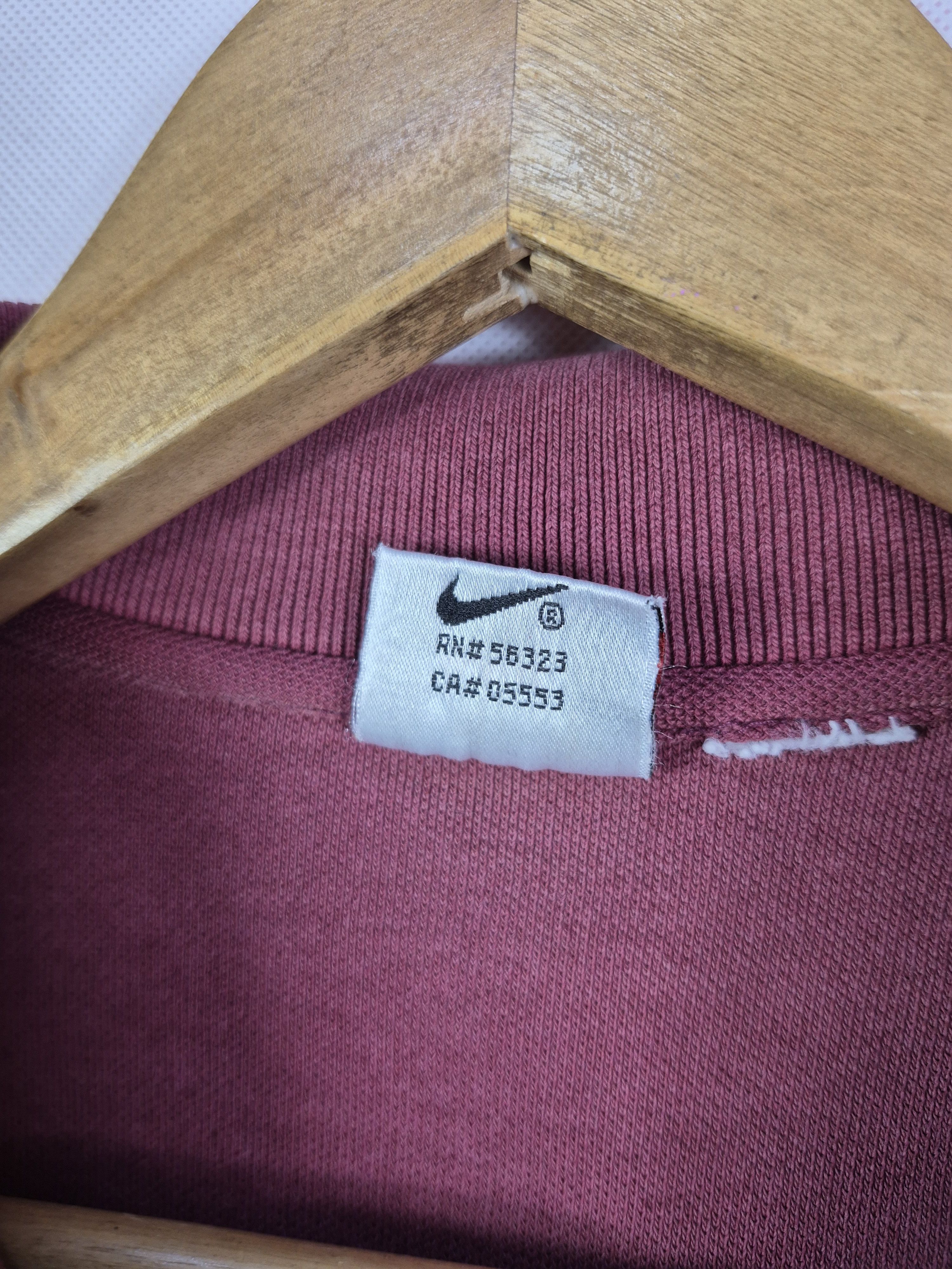 Nike 🔥 Vintage Y2K Nike Small Logo Swoosh Polo Collar Tee Casual Size US L / EU 52-54 / 3 - 6 Thumbnail