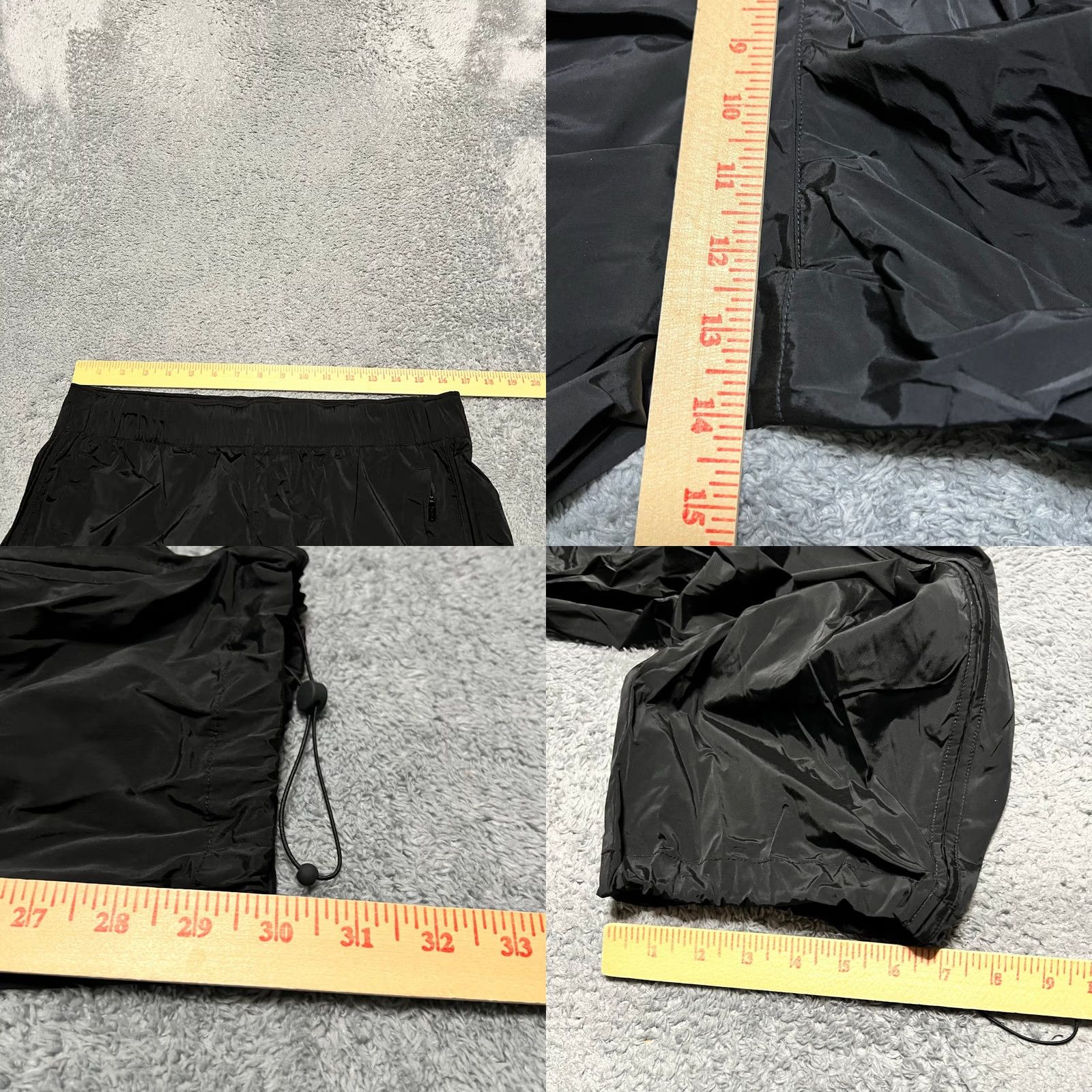 Athleta Athleta Rise Pants Womens Large Black Baggy Travel Zip Pockets Stretch Ladies L Track Pants Women Size 36" / US 14 / IT 50 - 8 Thumbnail