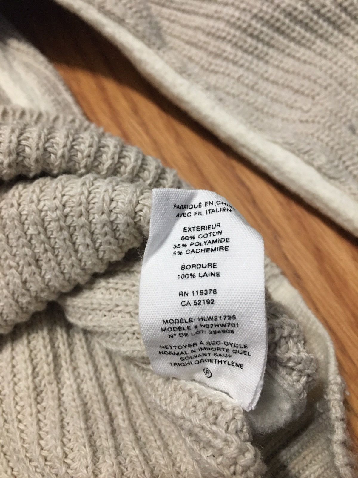 Helmut Lang Helmut Lang Extended Cuff Rib Knit Sweater Size M Size M / US 6-8 / IT 42-44 - 16 Thumbnail