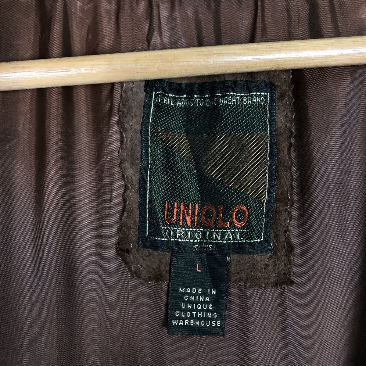 Japanese Brand 🔥Vtg Bomber Leather Jacket Uniqlo Japan Issey Miyake Size US L / EU 52-54 / 3 - 16 Thumbnail
