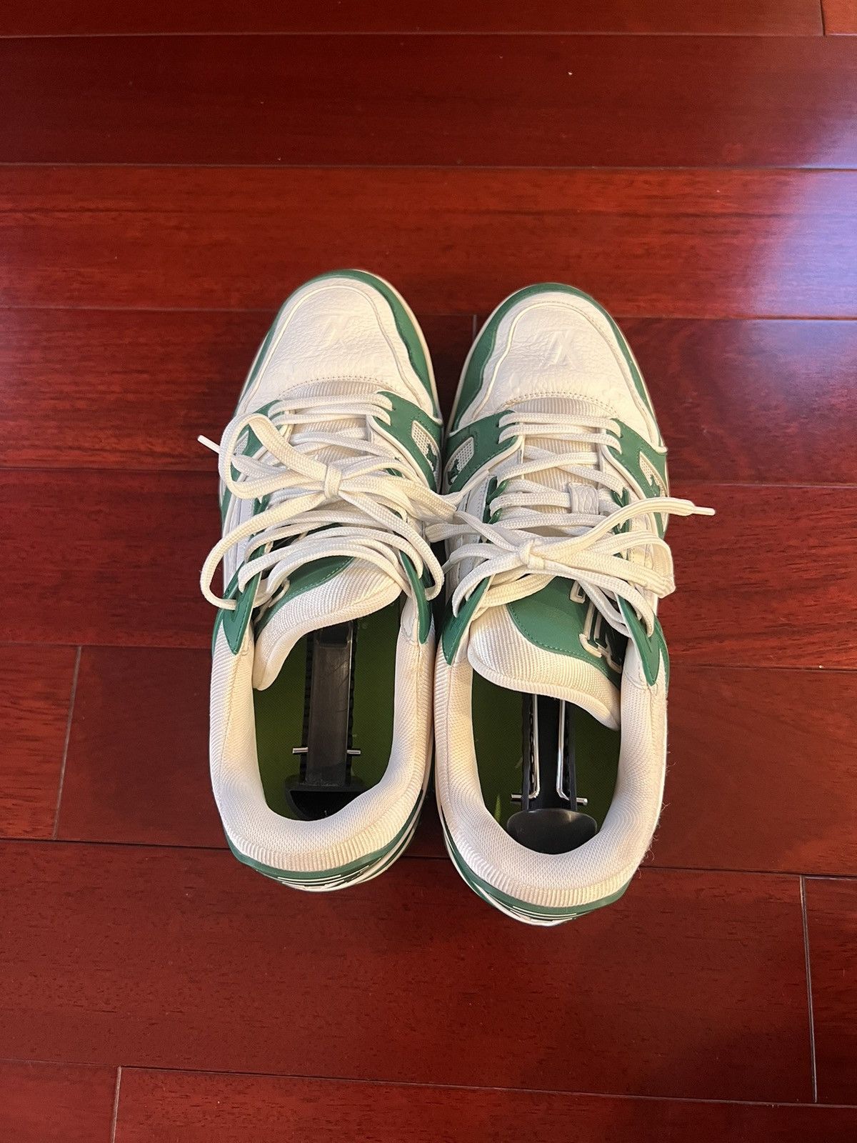Louis Vuitton × Virgil Abloh Louis Vuitton Virgil Ablob LV Trainer Size US 9 / EU 42 - 1 Thumbnail