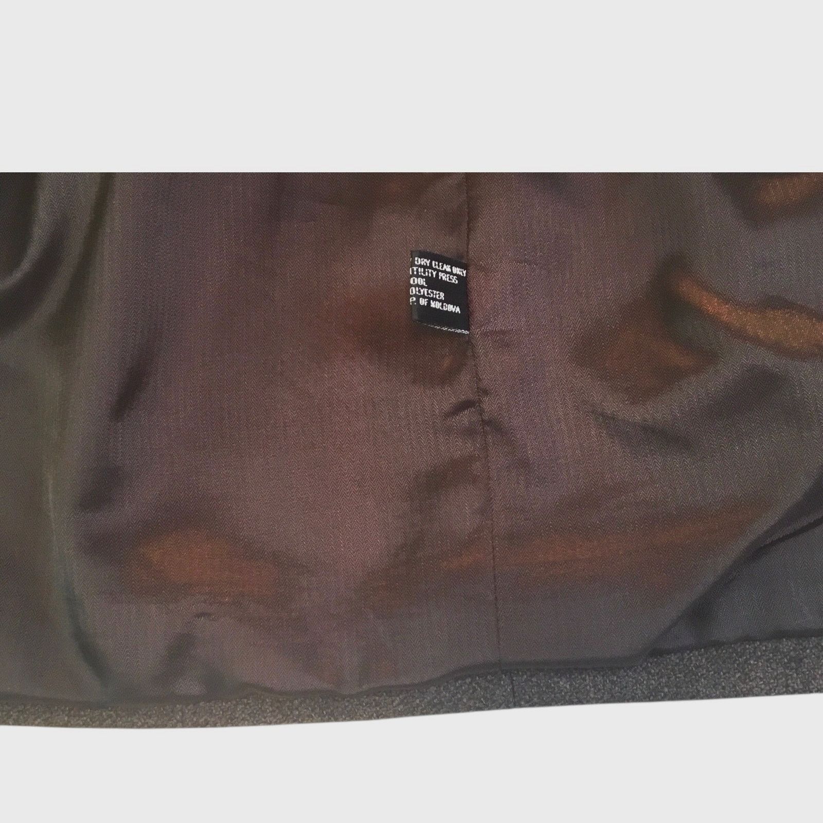 Other Calvin America Brown Herringbone Wool Sport Coat Size US M / EU 48-50 / 2 - 12 Thumbnail