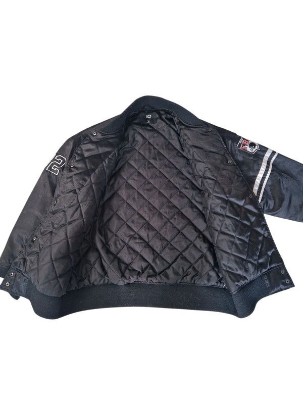 Other Detroit Lions IQ NFL Black Satin Varsity Jacket (Size M) Size US M / EU 48-50 / 2 - 6 Thumbnail