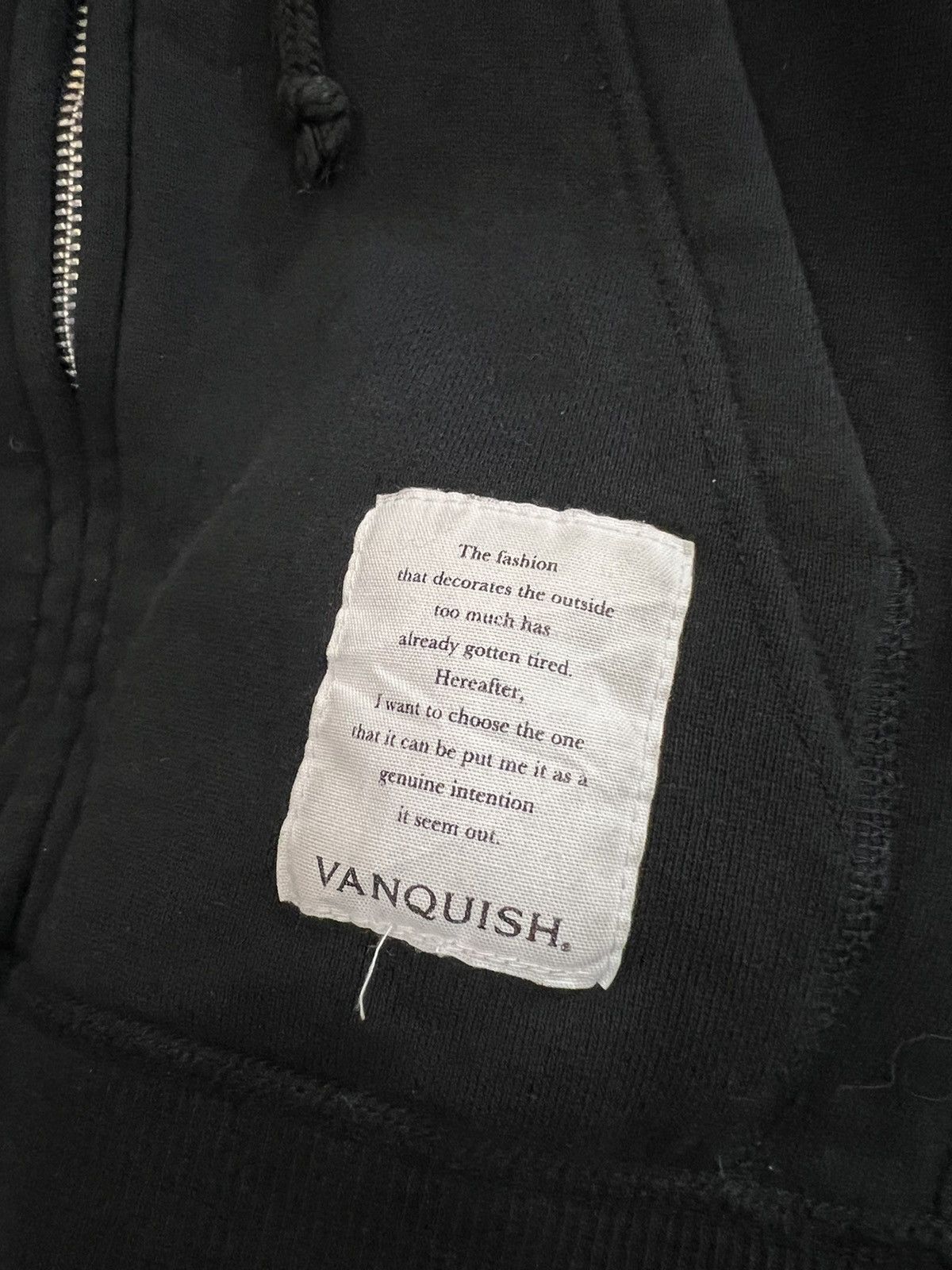 Japanese Brand × Vanquish Vanquish Distressed Hoodies Size US S / EU 44-46 / 1 - 3 Thumbnail