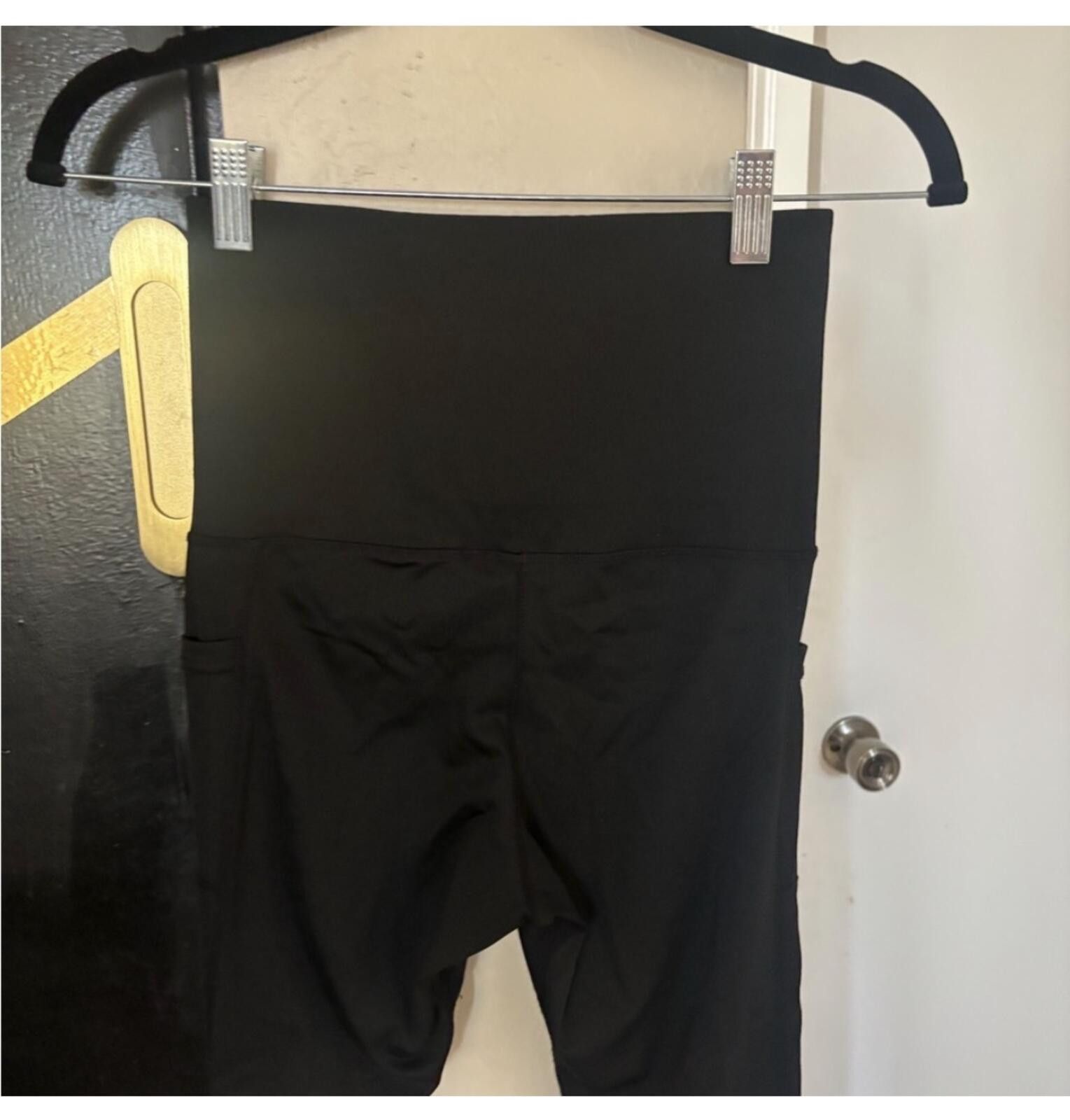 Other (O to S) Black waist training Leggings Size 28" / US 6 / IT 42 - 4 Thumbnail