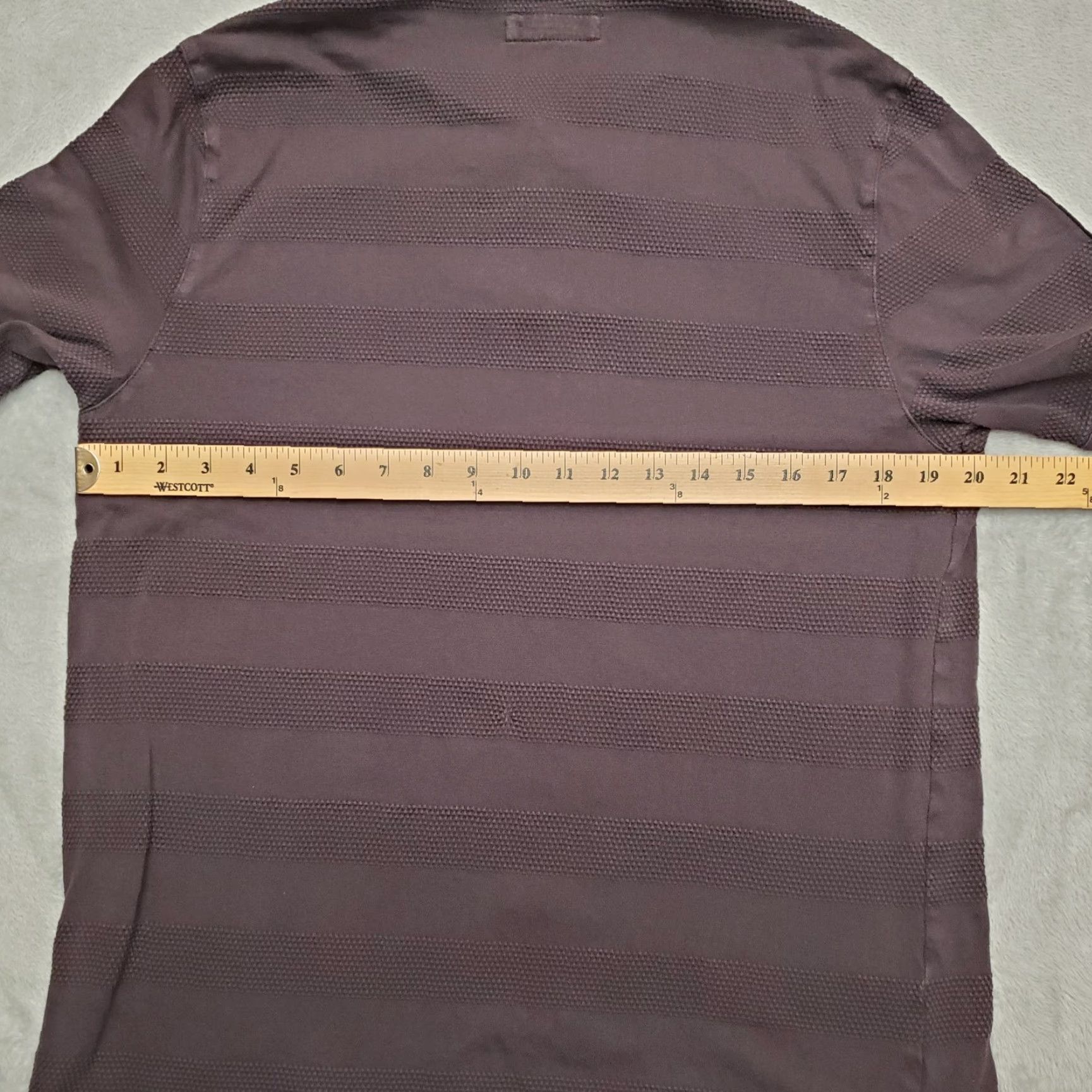 Carbon2Cobalt Carbon 2 Cobalt Shirt Mens M Polo Short Sleeve Cotton Black Brown Textured Casual Golf Walking Breathable Easy Care Shirt Mens Size US M / EU 48-50 / 2 - 8 Thumbnail