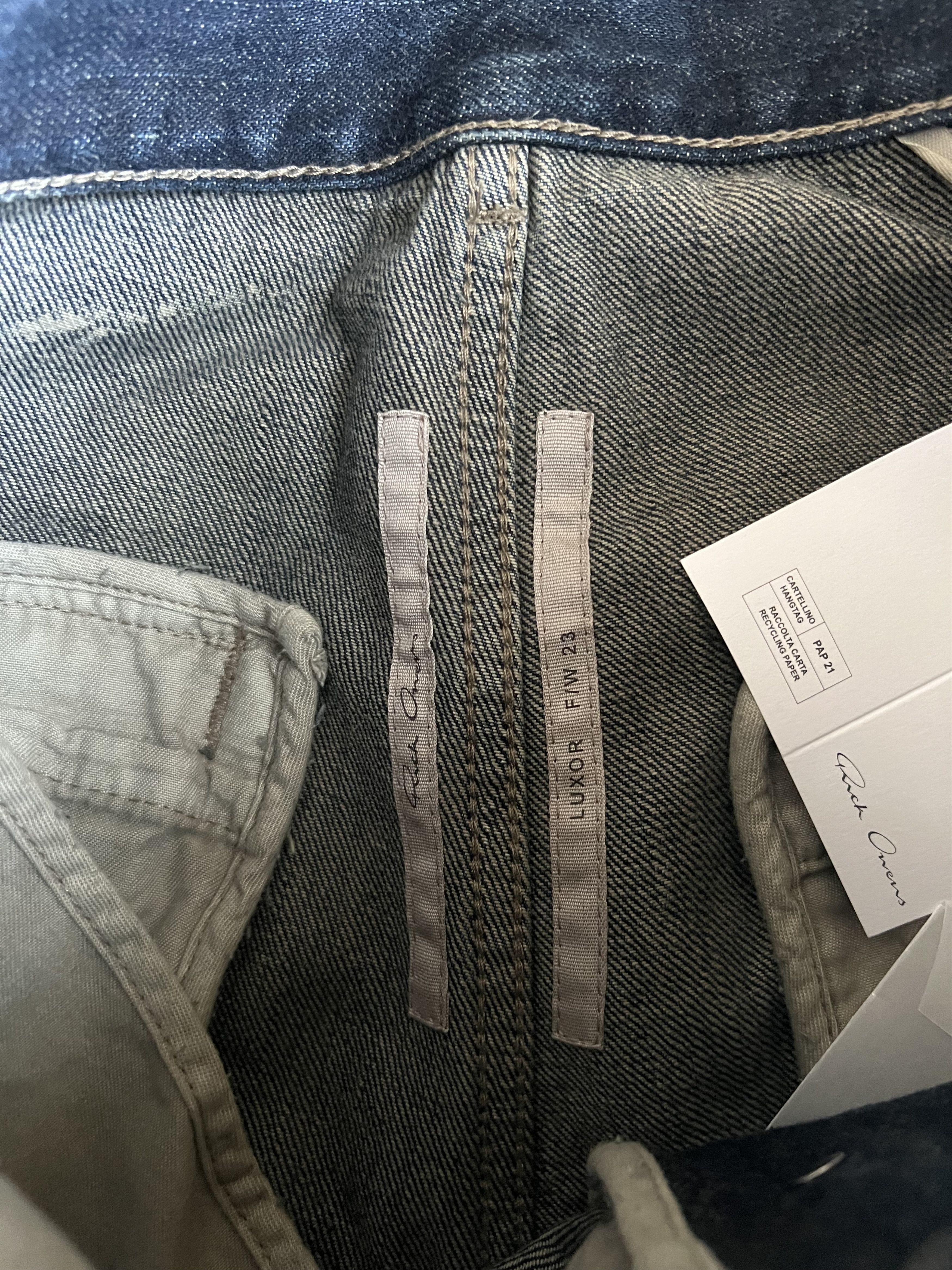 Rick Owens Rick Owens Luxor Tailored Belas Acid Degrade Size US 32 / EU 48 - 12 Thumbnail