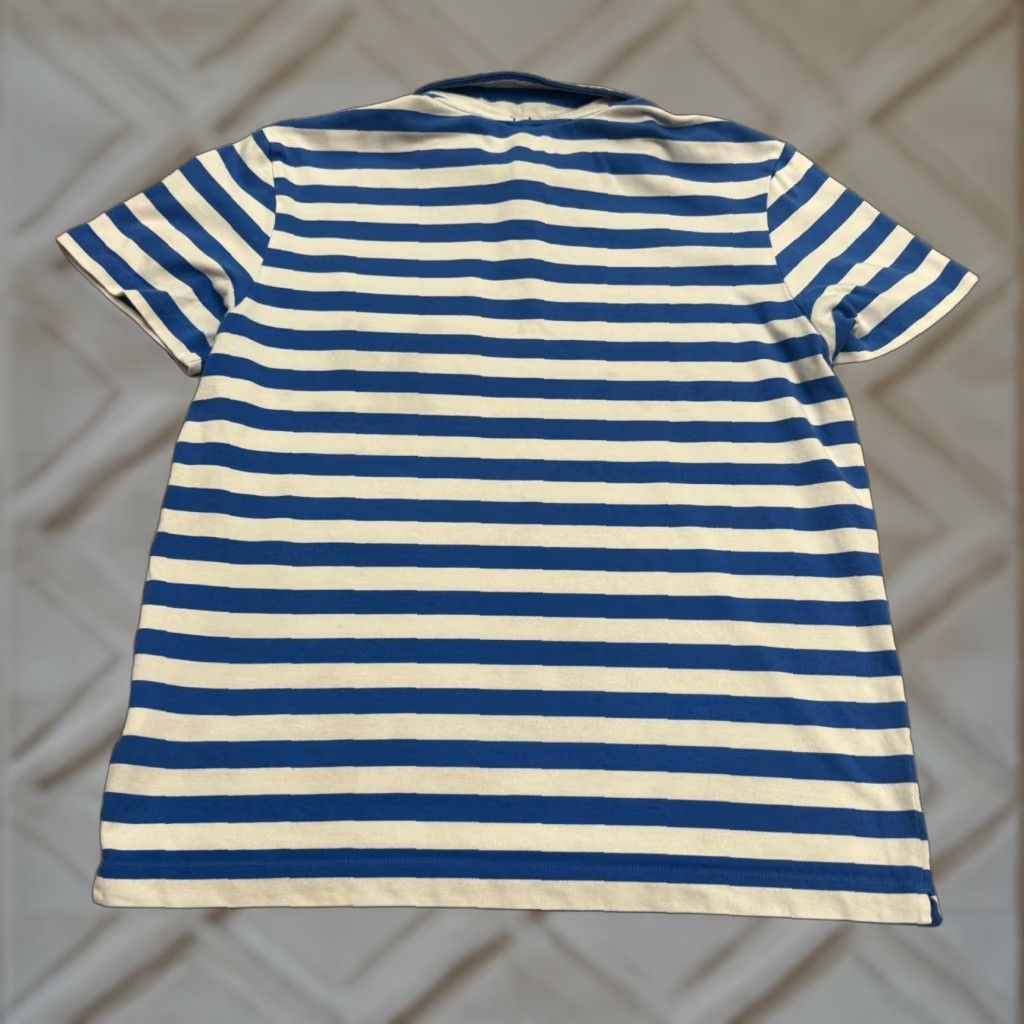 Nike Nike Golf Dri-Fit Polo Shirt Mens L Blue White Striped Short Sleeve Activewear Shirts Size US L / EU 52-54 / 3 - 1 Thumbnail