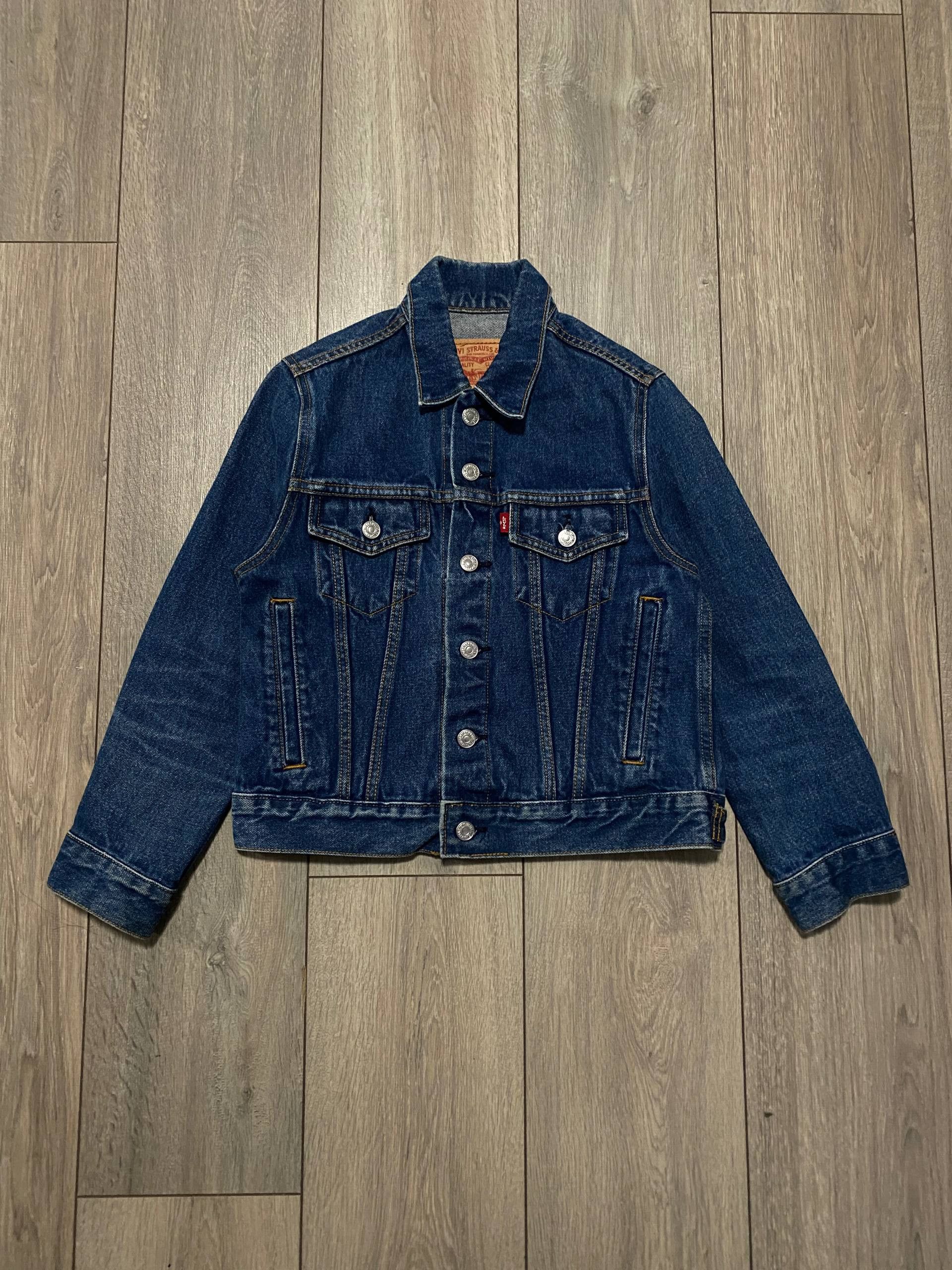 Levi's Levi’s Jacket Jeans Denim Blue Y2K Avant Garde Size: S Size S / US 4 / IT 40 - 1 Thumbnail