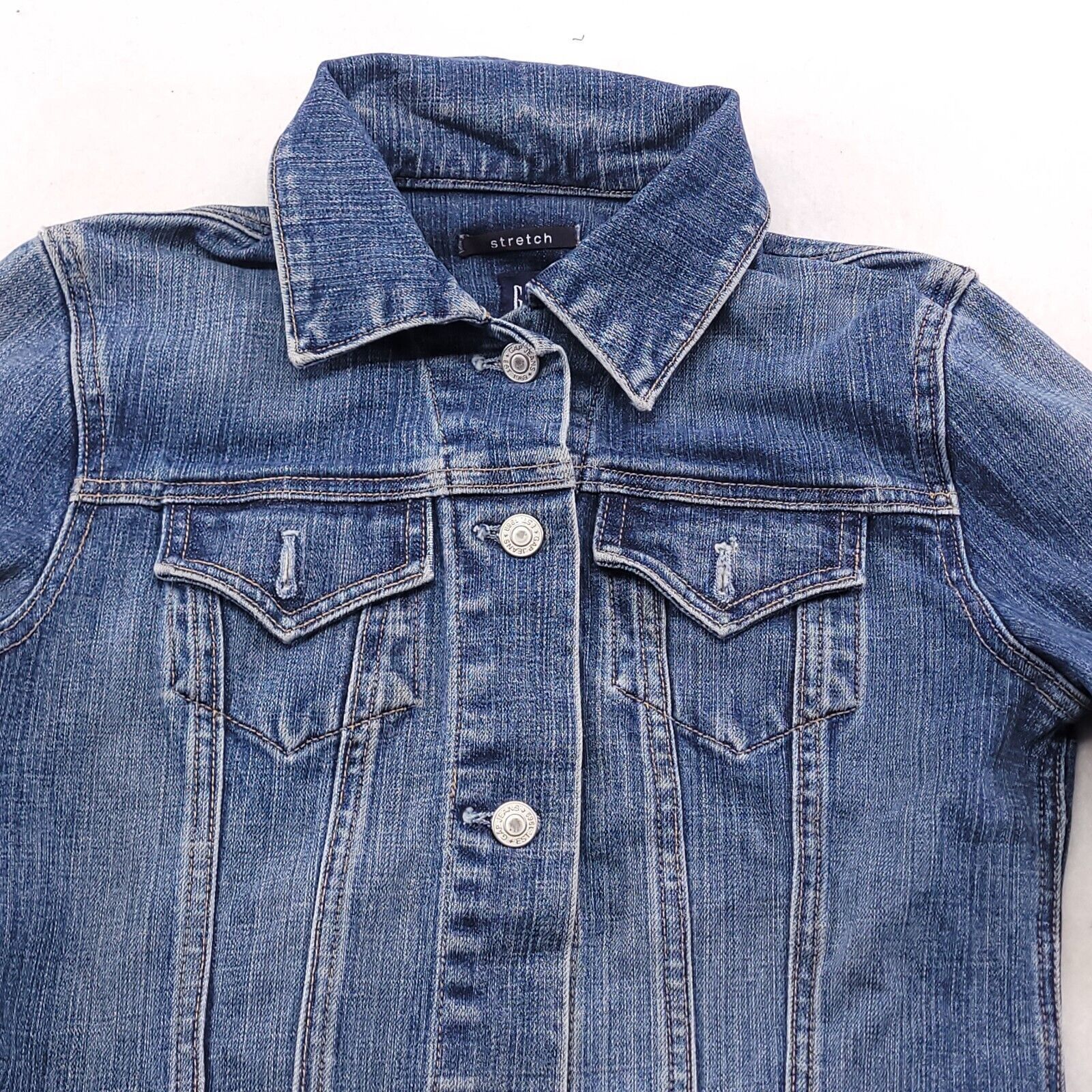 Gap Gap Casual Denim Long Sleeve Jacket Womens Size XS Blue Size XS / US 0-2 / IT 36-38 - 1 Thumbnail