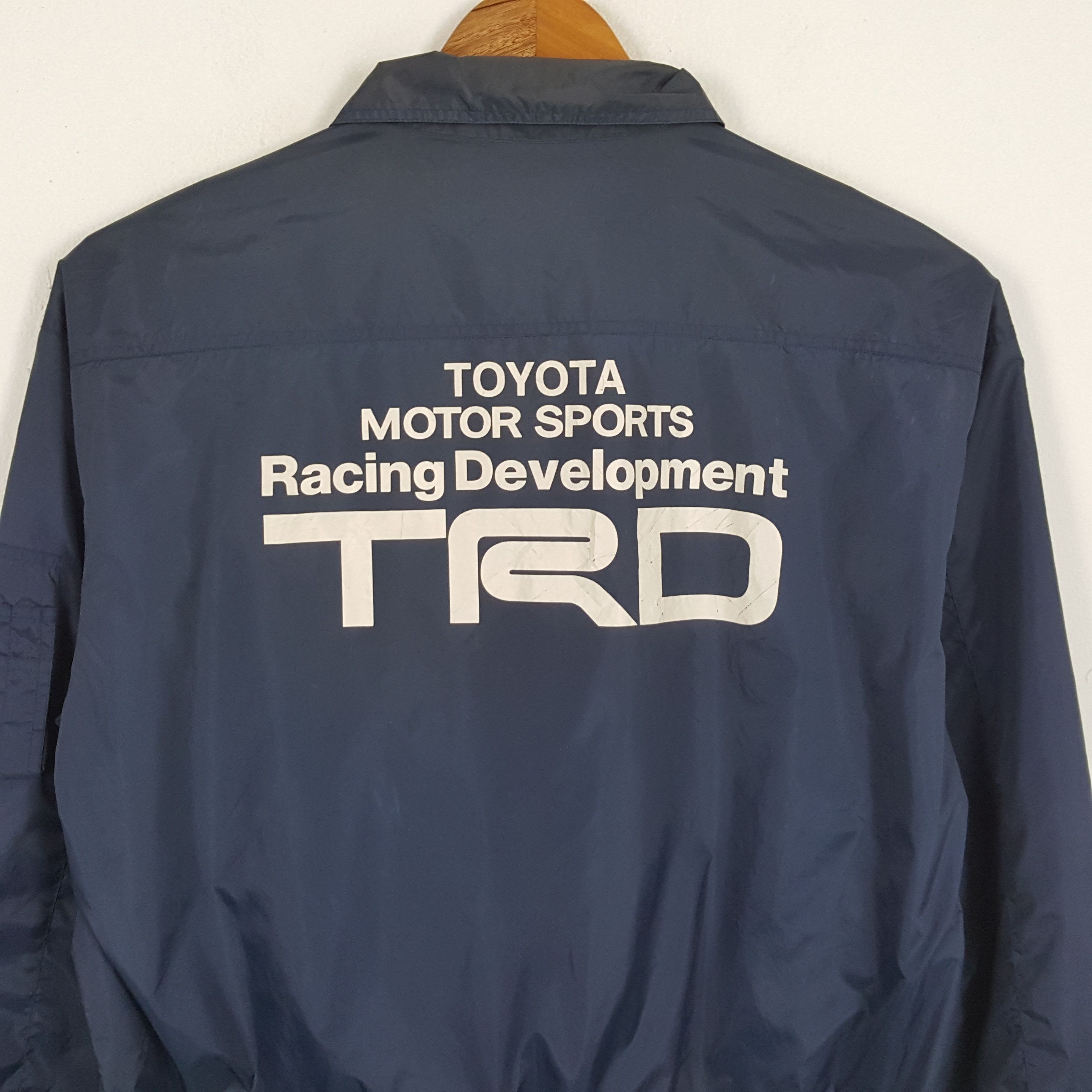 Vintage Vintage TRD TOYOTA MOTORSPORS Japanese Racing Team Jacket Size US L / EU 52-54 / 3 - 2 Thumbnail